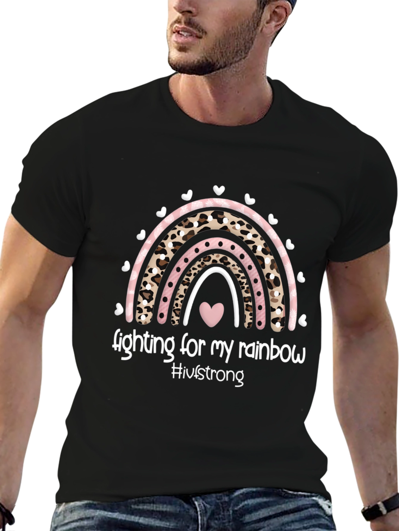 Fighting For My Rainbow T-Shirt - IVF Strong