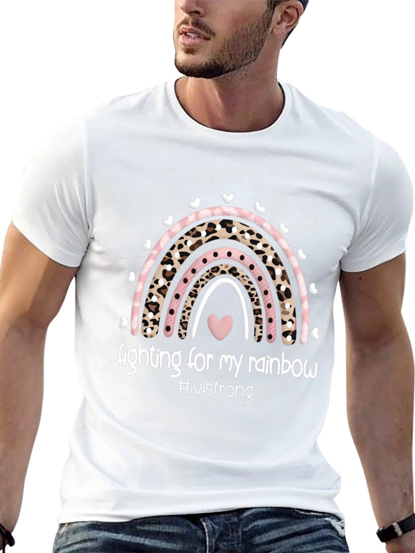 Fighting For My Rainbow T-Shirt - IVF Strong