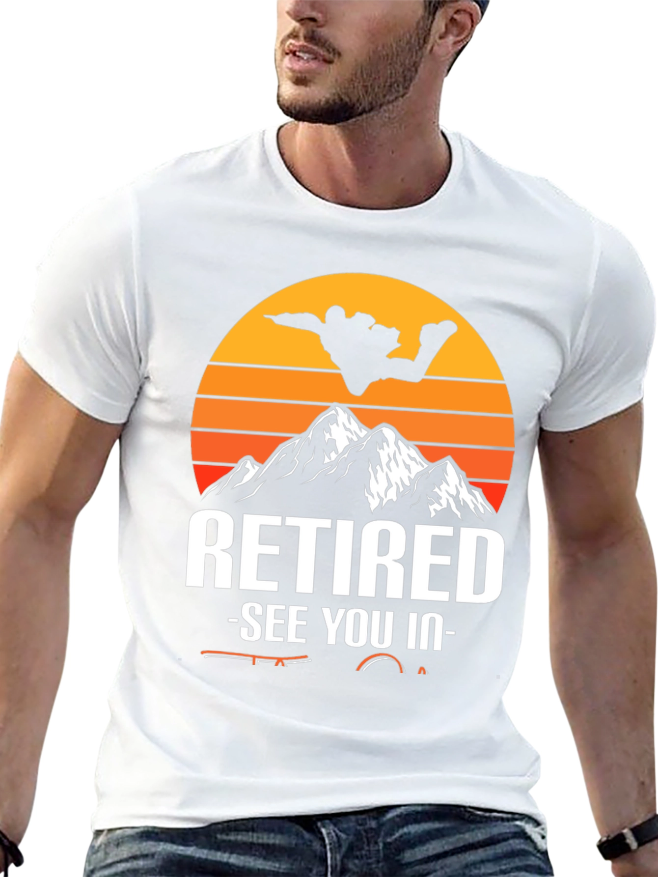 Retired Fishing Graphic T-Shirt