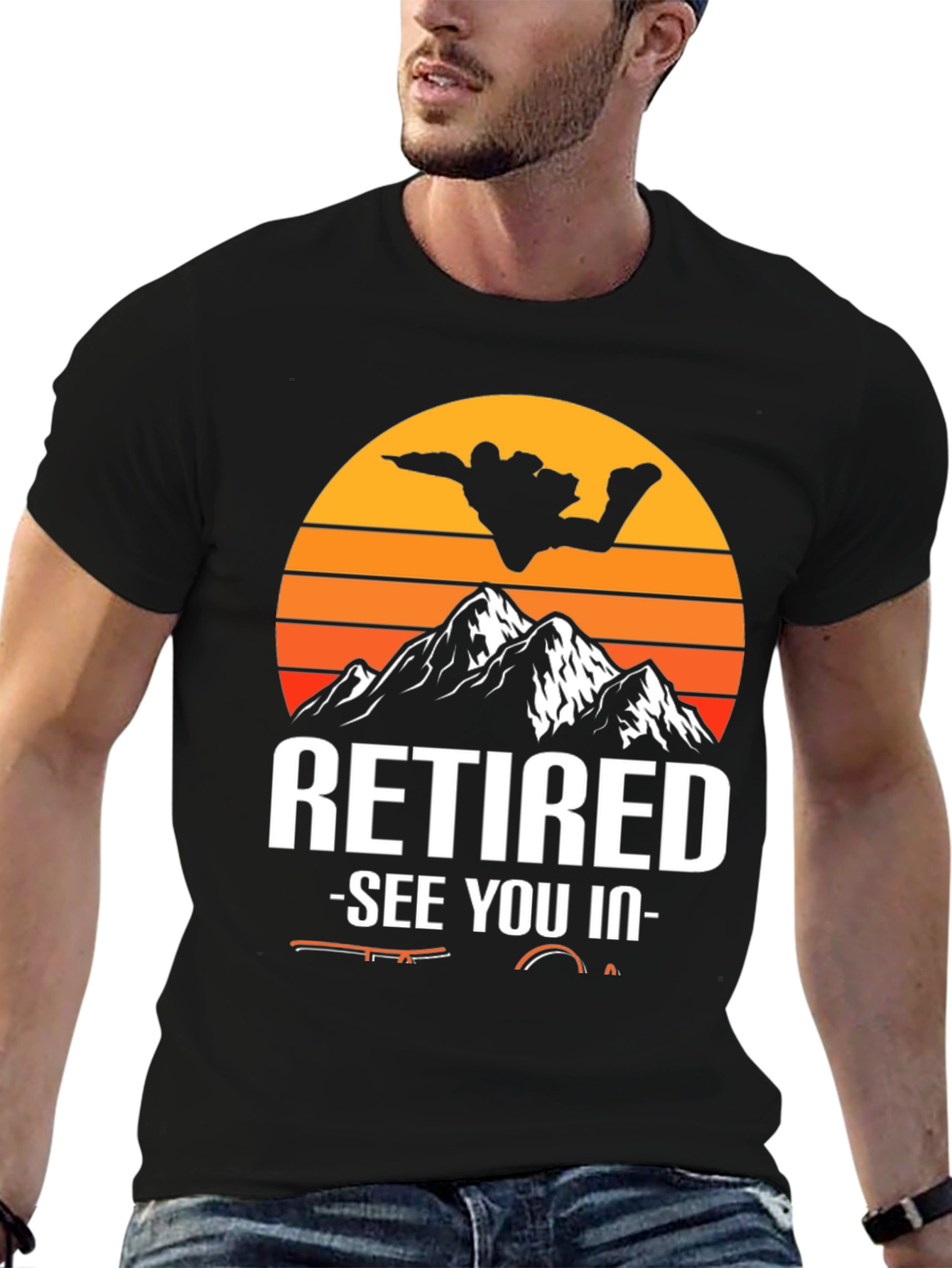 Retired Fishing Graphic T-Shirt