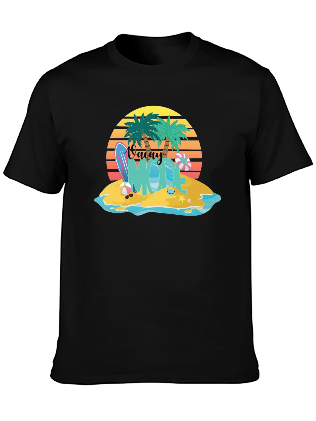 Vacay Mode T-Shirt - Island Beach Summer Holiday Tee