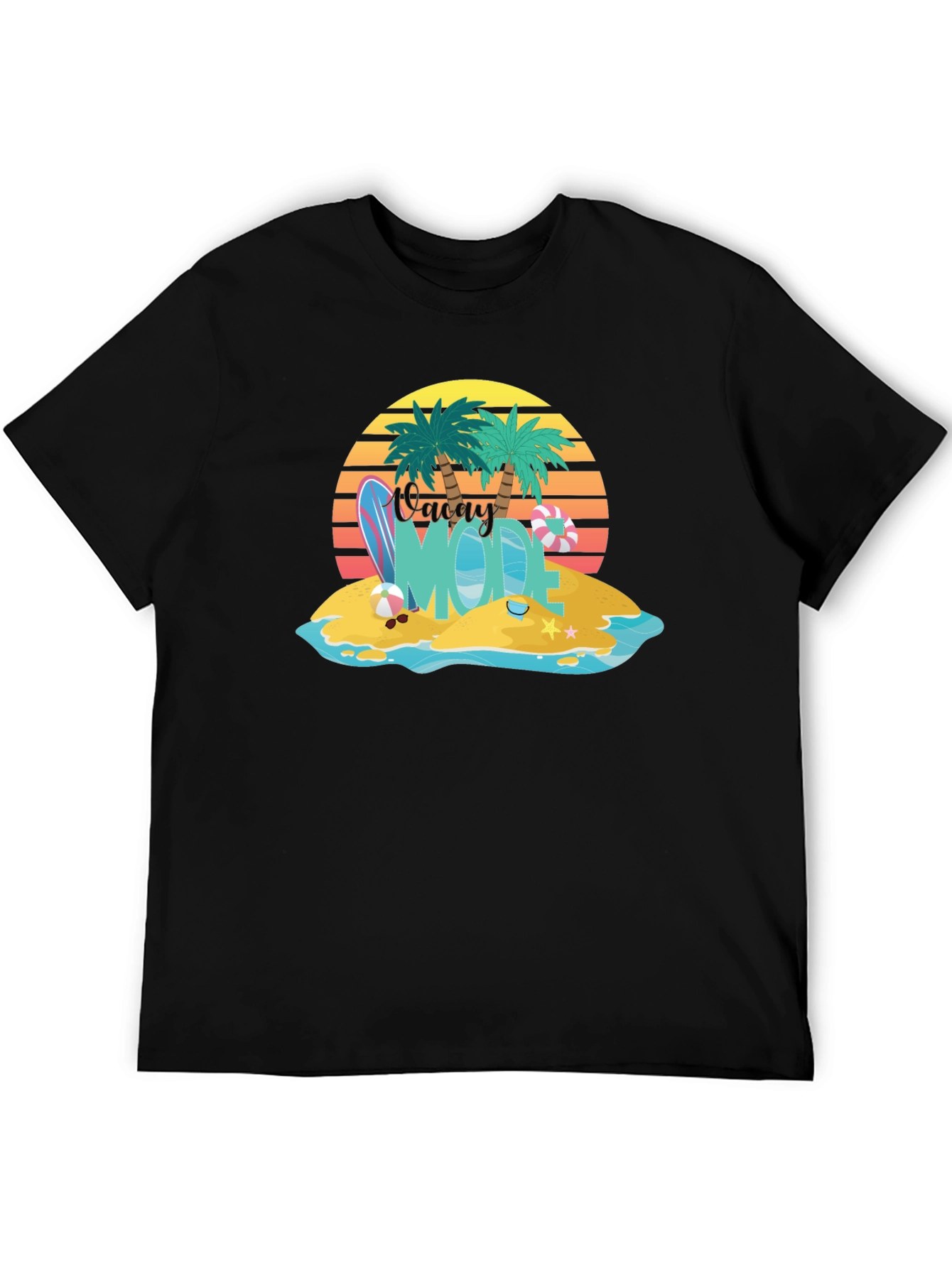 Vacay Mode T-Shirt - Island Beach Summer Holiday Tee