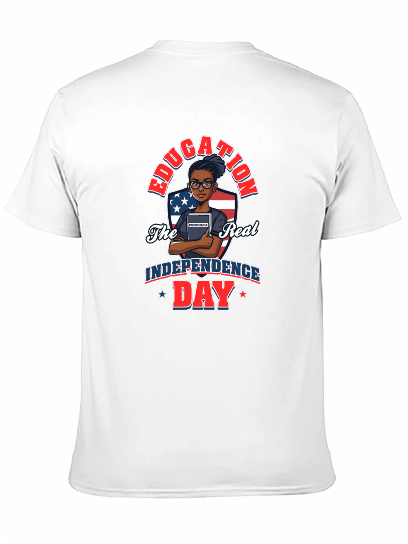 Education Independence Day Graphic Tee