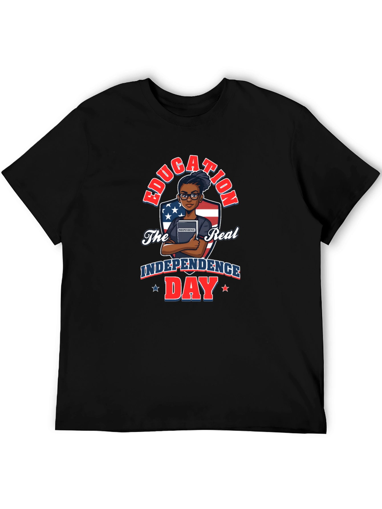 Education Independence Day Graphic Tee