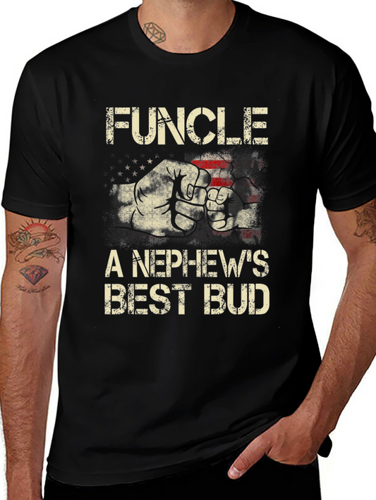 Funcle A Nephews Best Bud Graphic T-Shirt