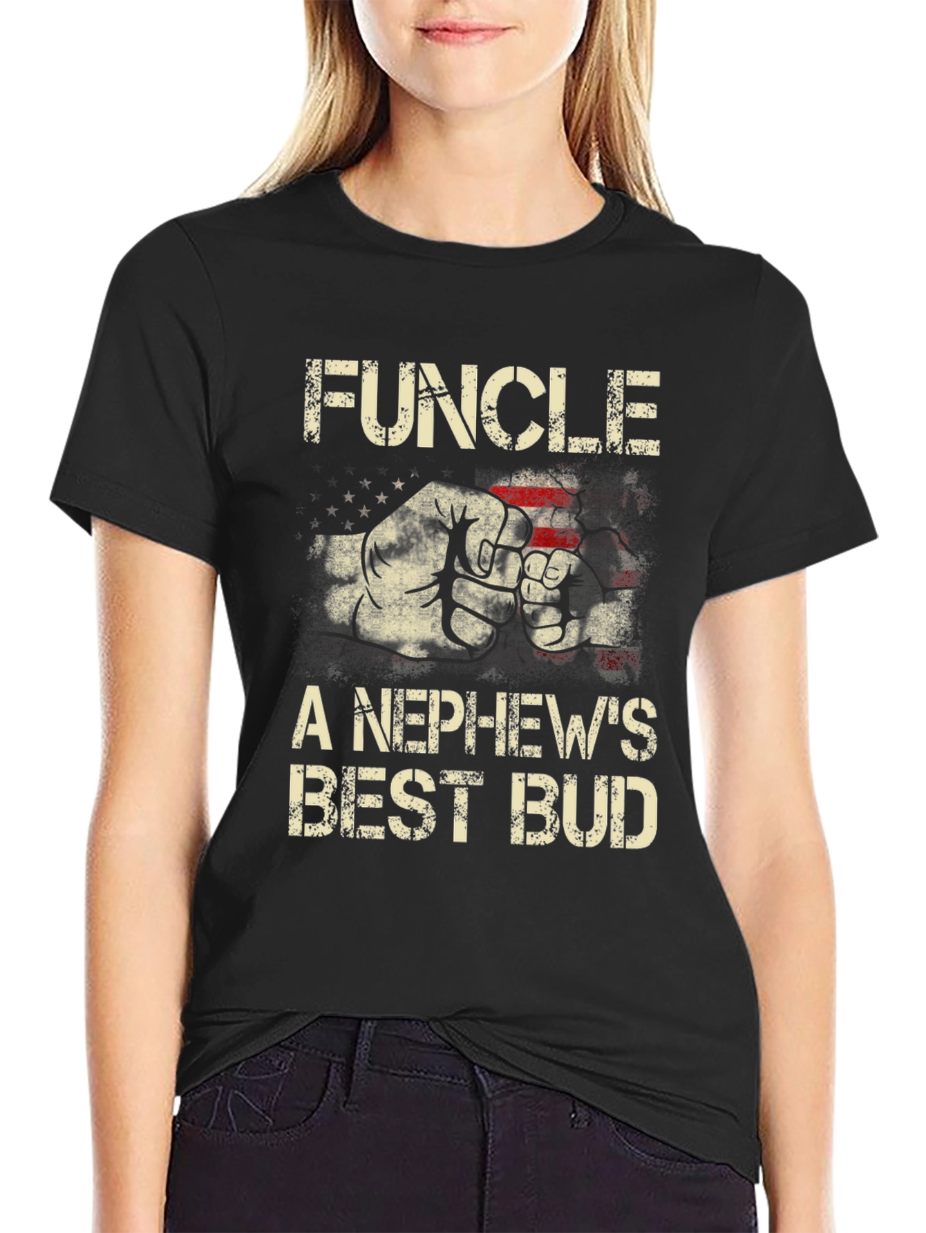 Funcle A Nephews Best Bud Graphic T-Shirt