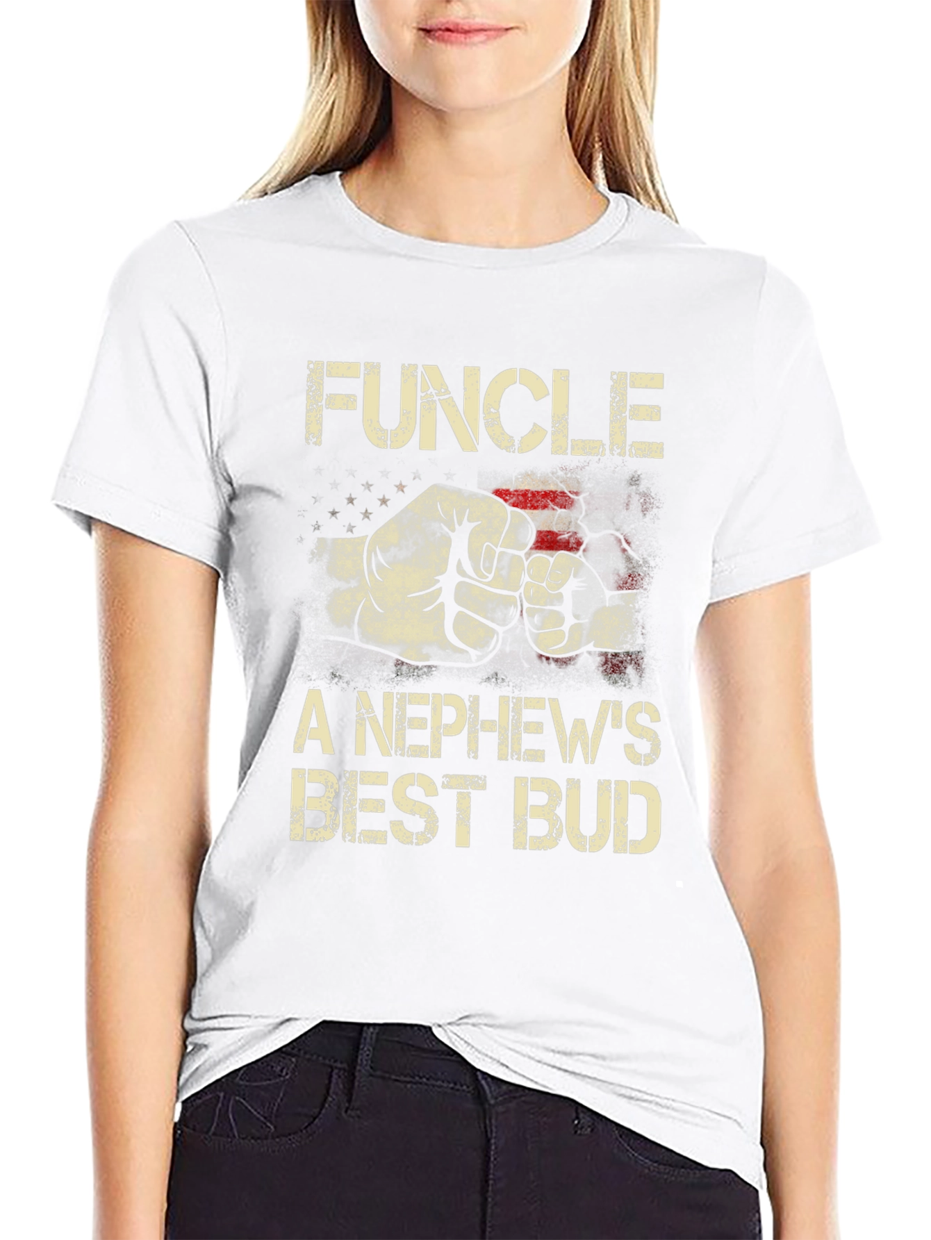 Funcle A Nephews Best Bud Graphic T-Shirt