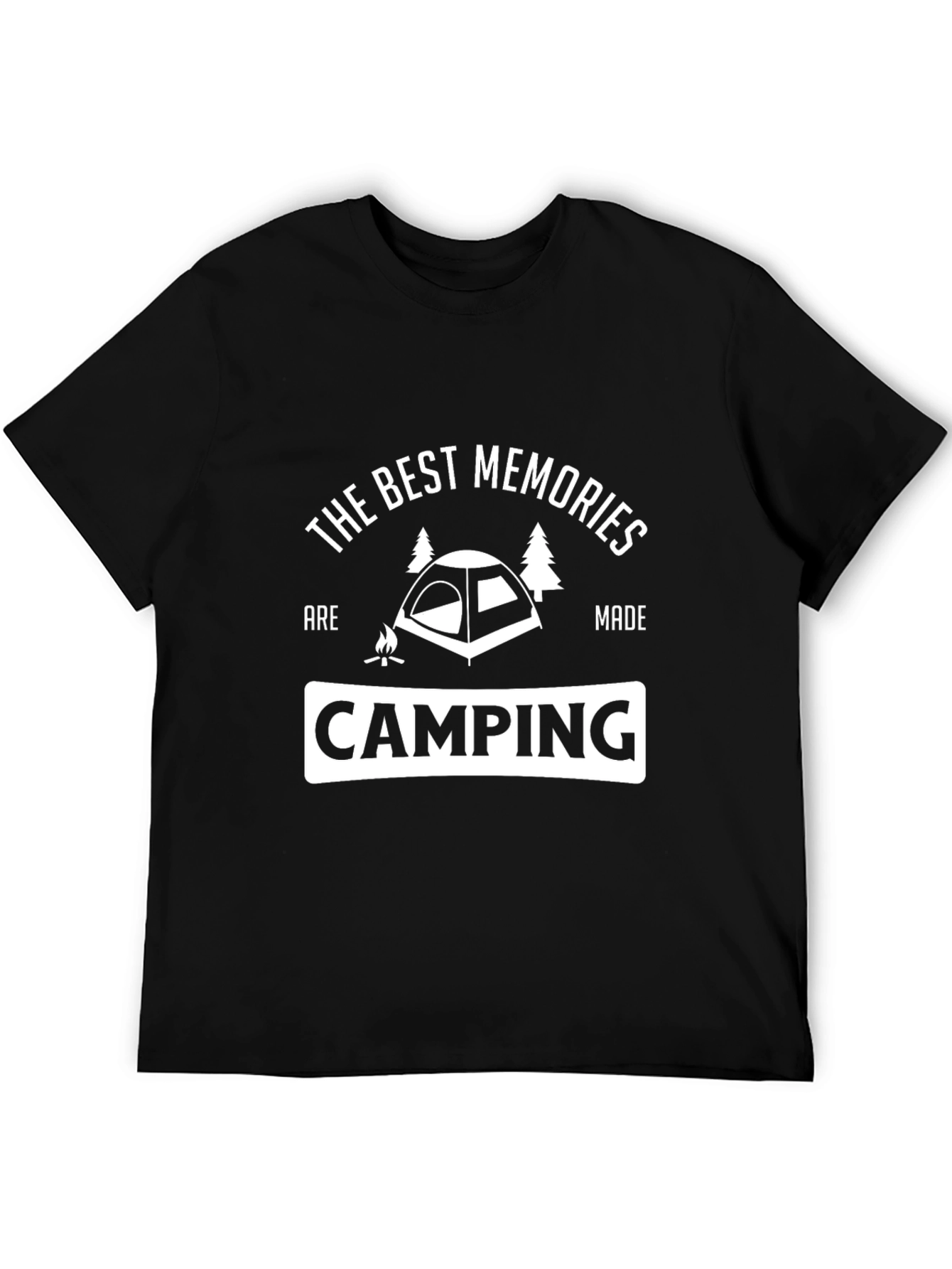 Camping Memories T-Shirt - Black