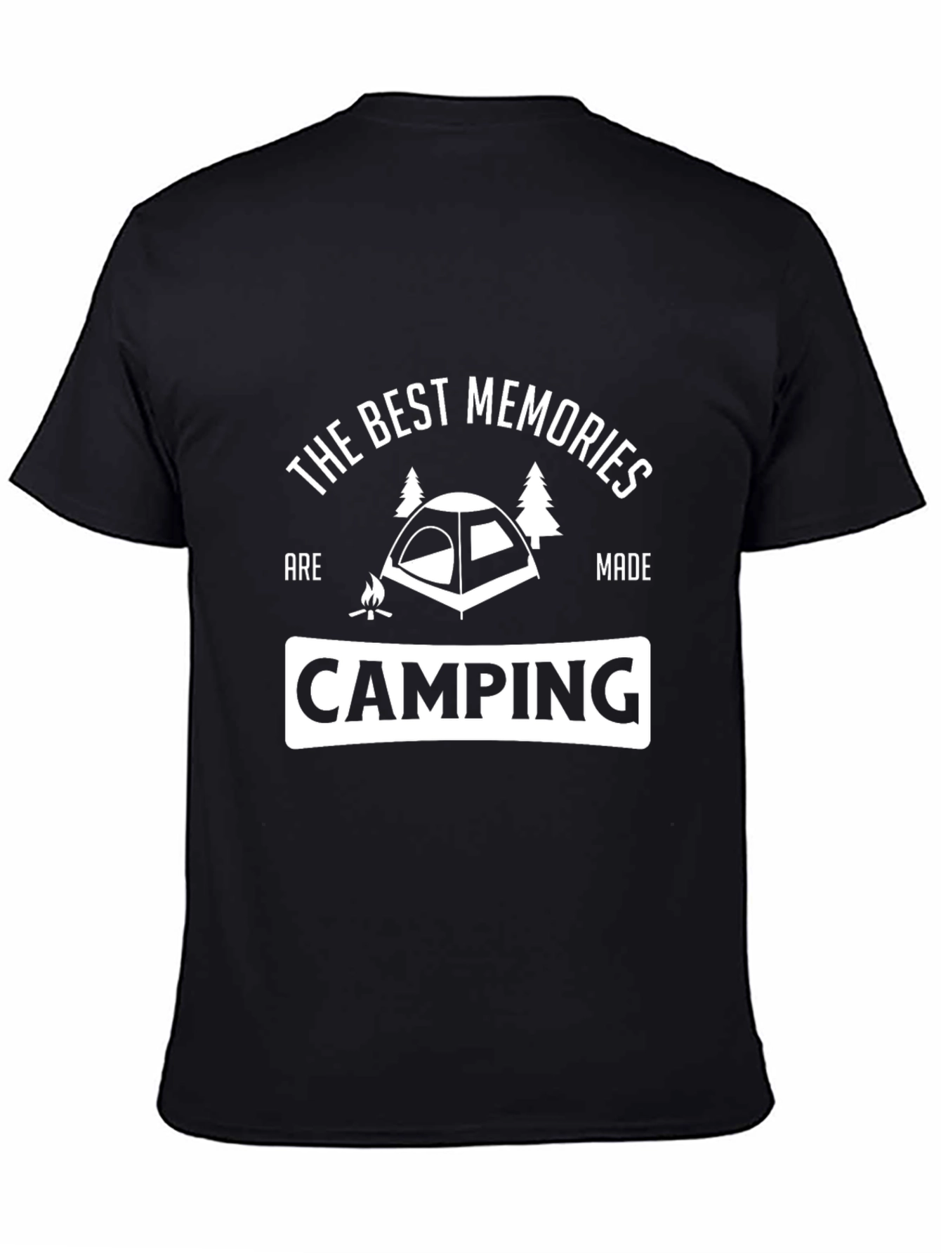 Camping Memories T-Shirt - Black