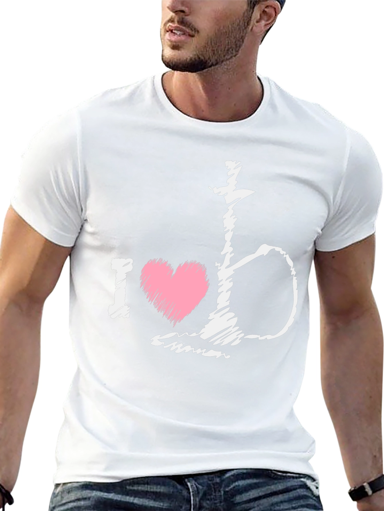 I Heart Hookah Black T-Shirt