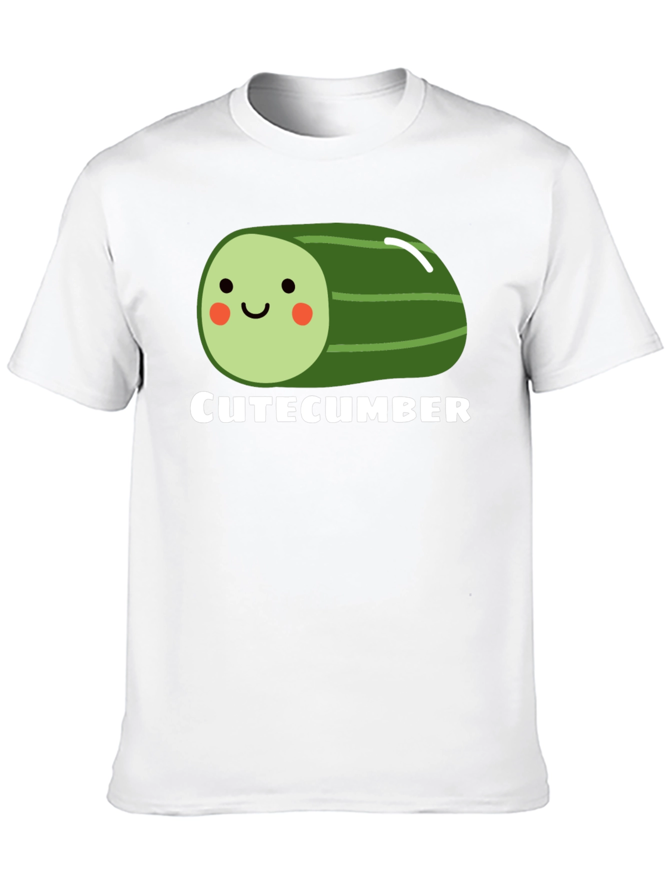 CuteCumber Black Graphic Tee