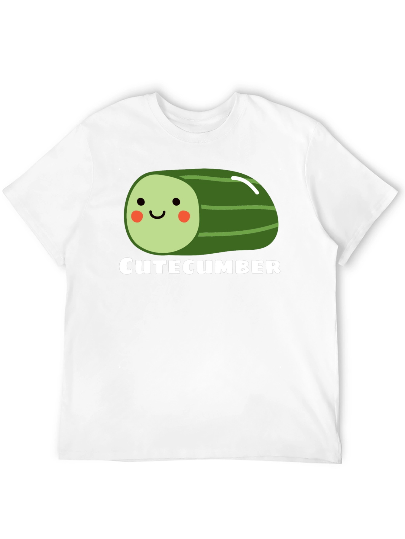 CuteCumber Black Graphic Tee