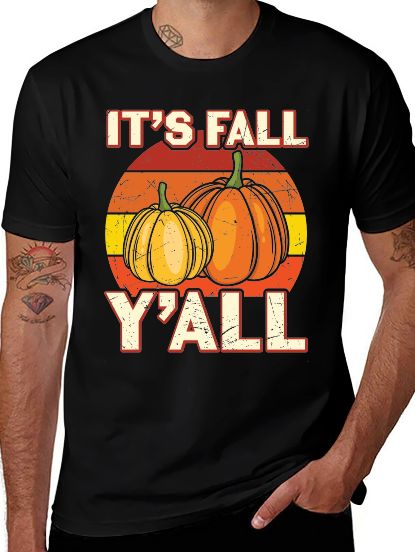 Its Fall Yall Pumpkin Graphic Tee