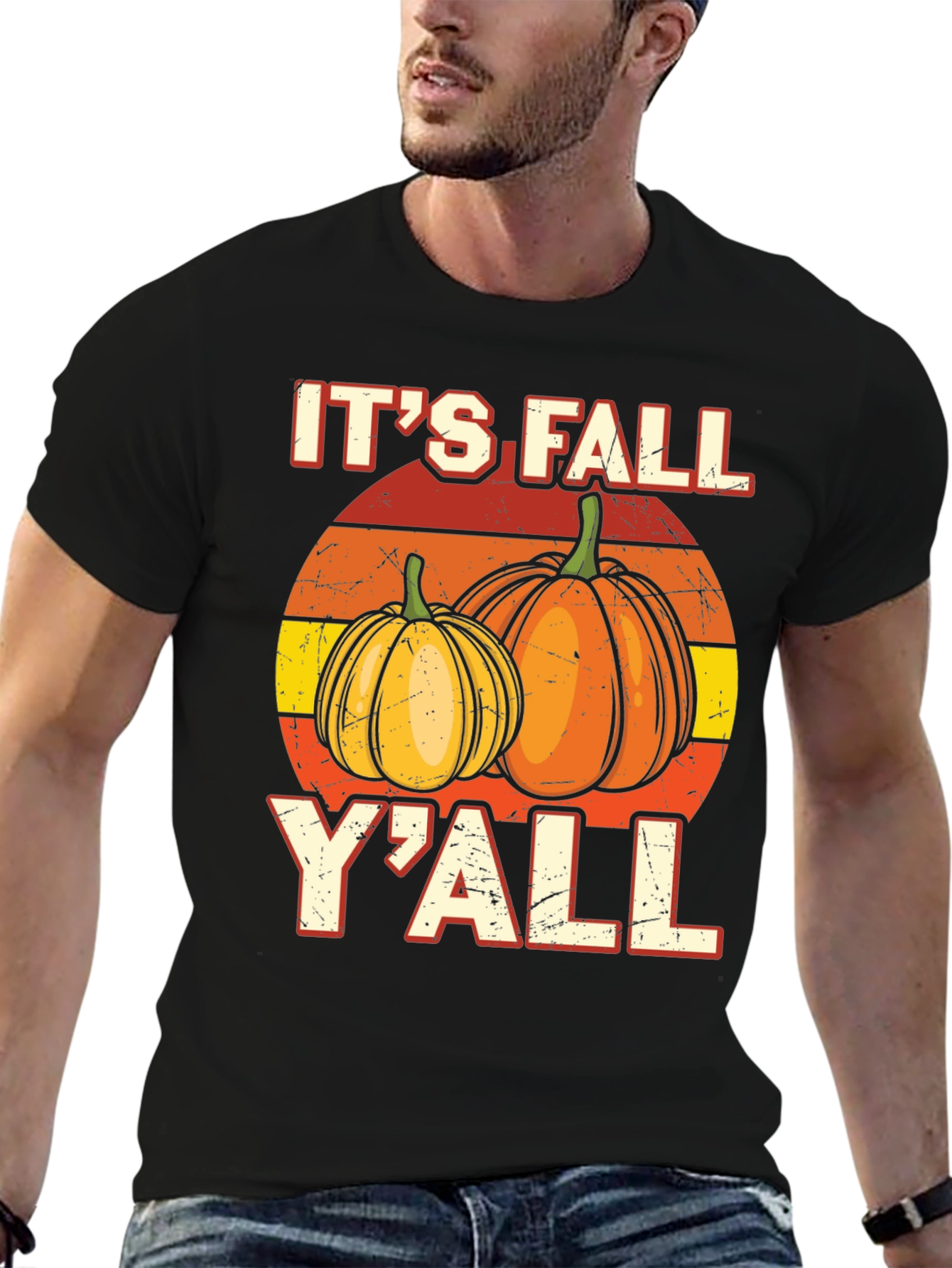 Its Fall Yall Pumpkin Graphic Tee
