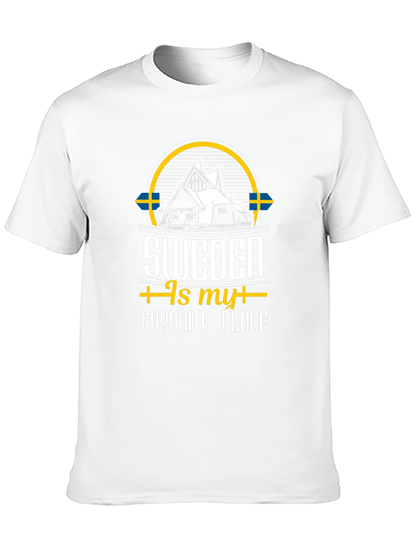 Sweden Is My Favorite Place Graphic T-Shirt