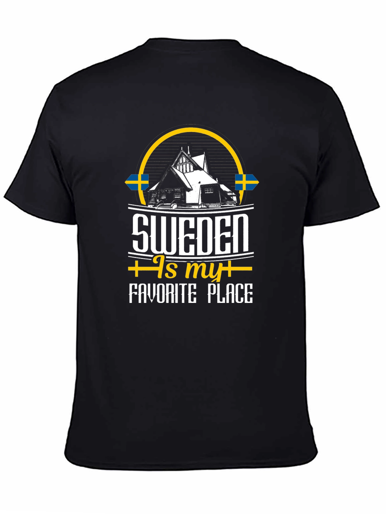 Sweden Is My Favorite Place Graphic T-Shirt