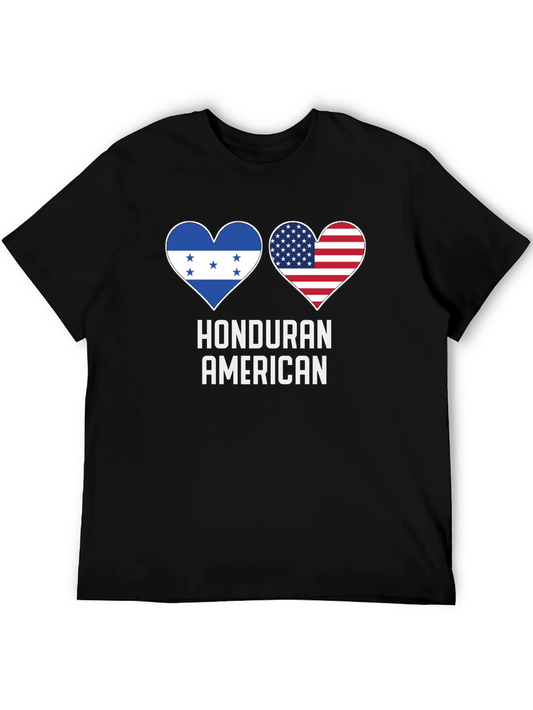Honduran American Pride Graphic T-Shirt