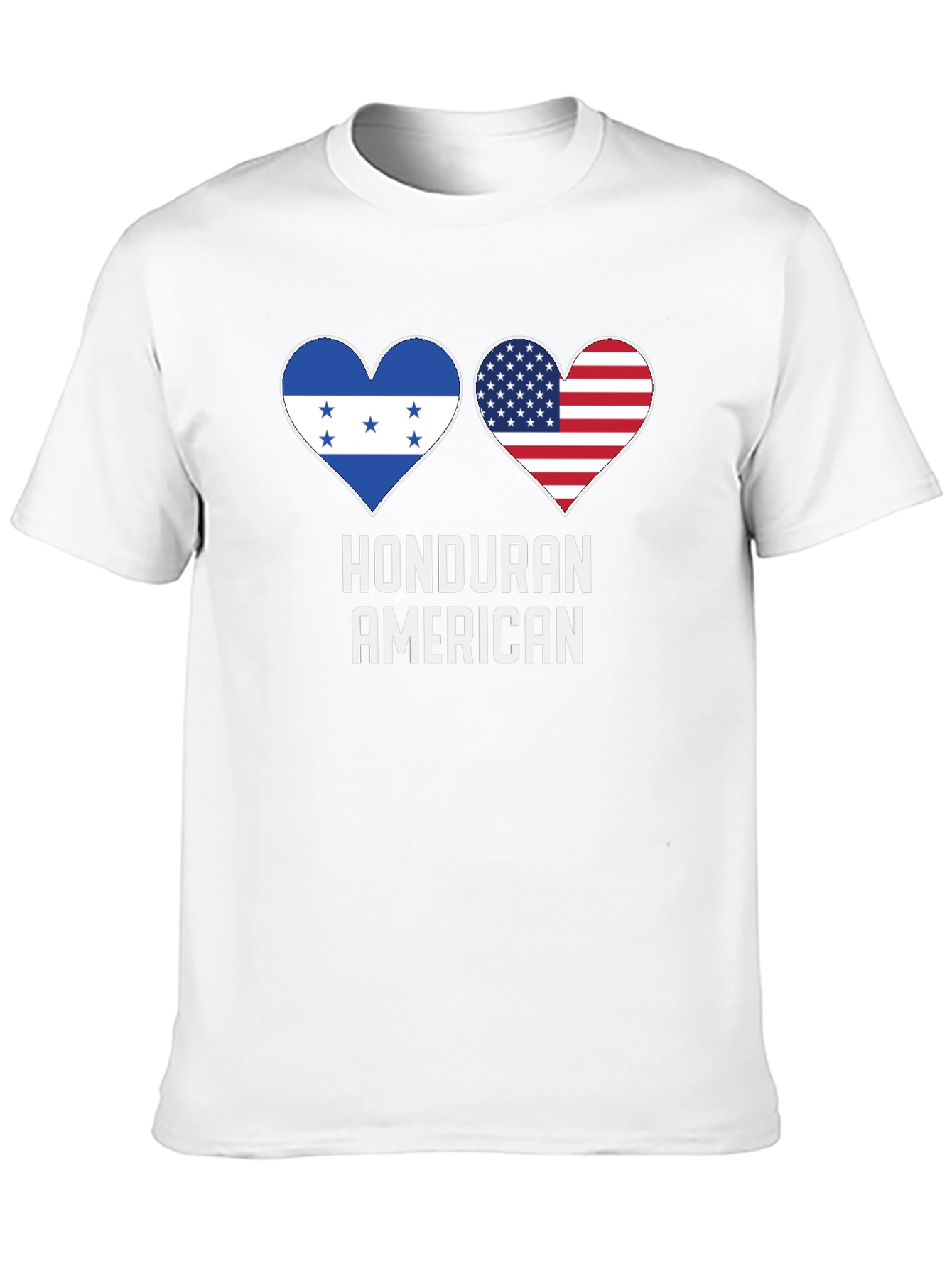 Honduran American Pride Graphic T-Shirt