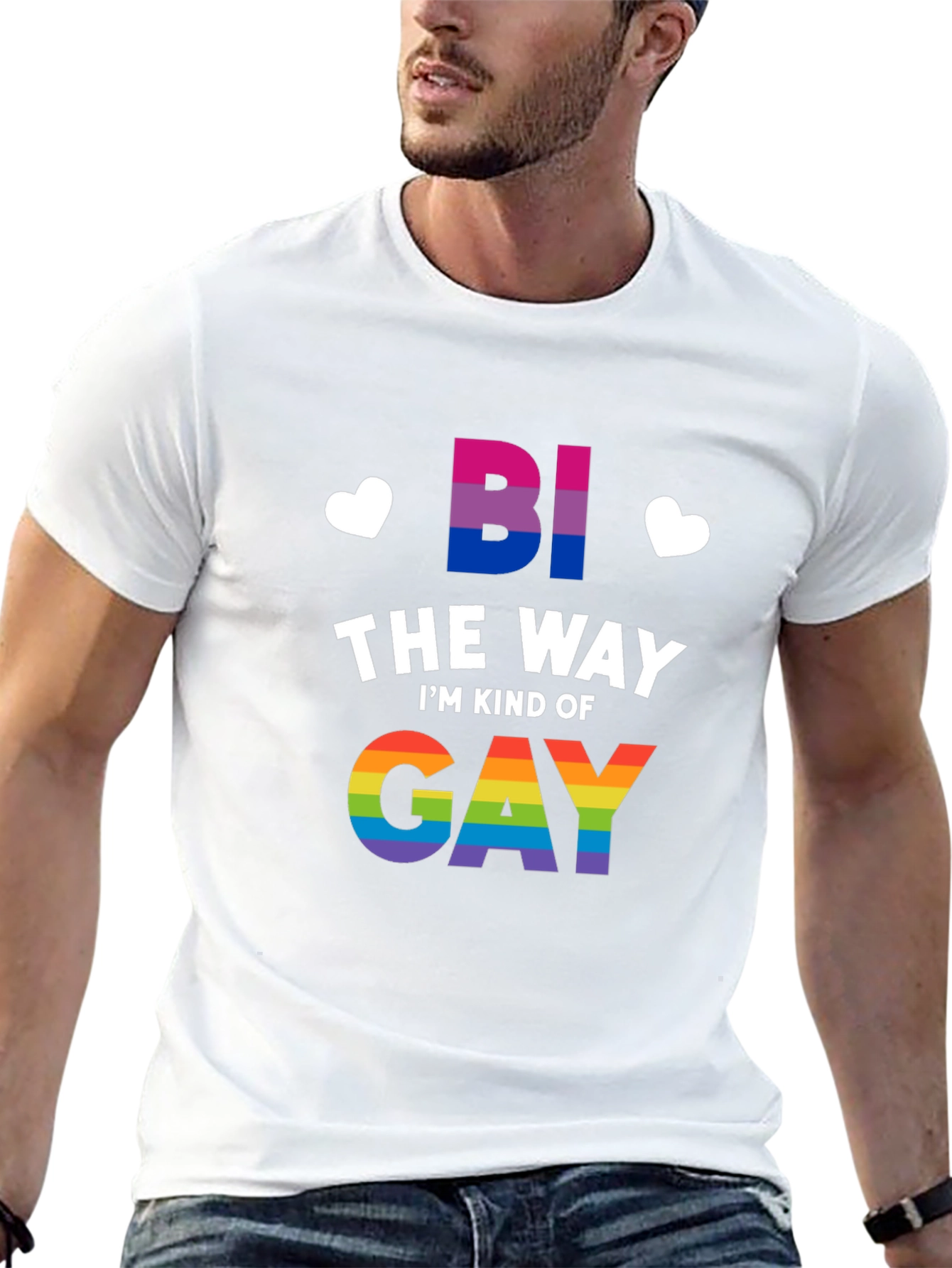 Bi The Way Im Kind Of Gay T-Shirt
