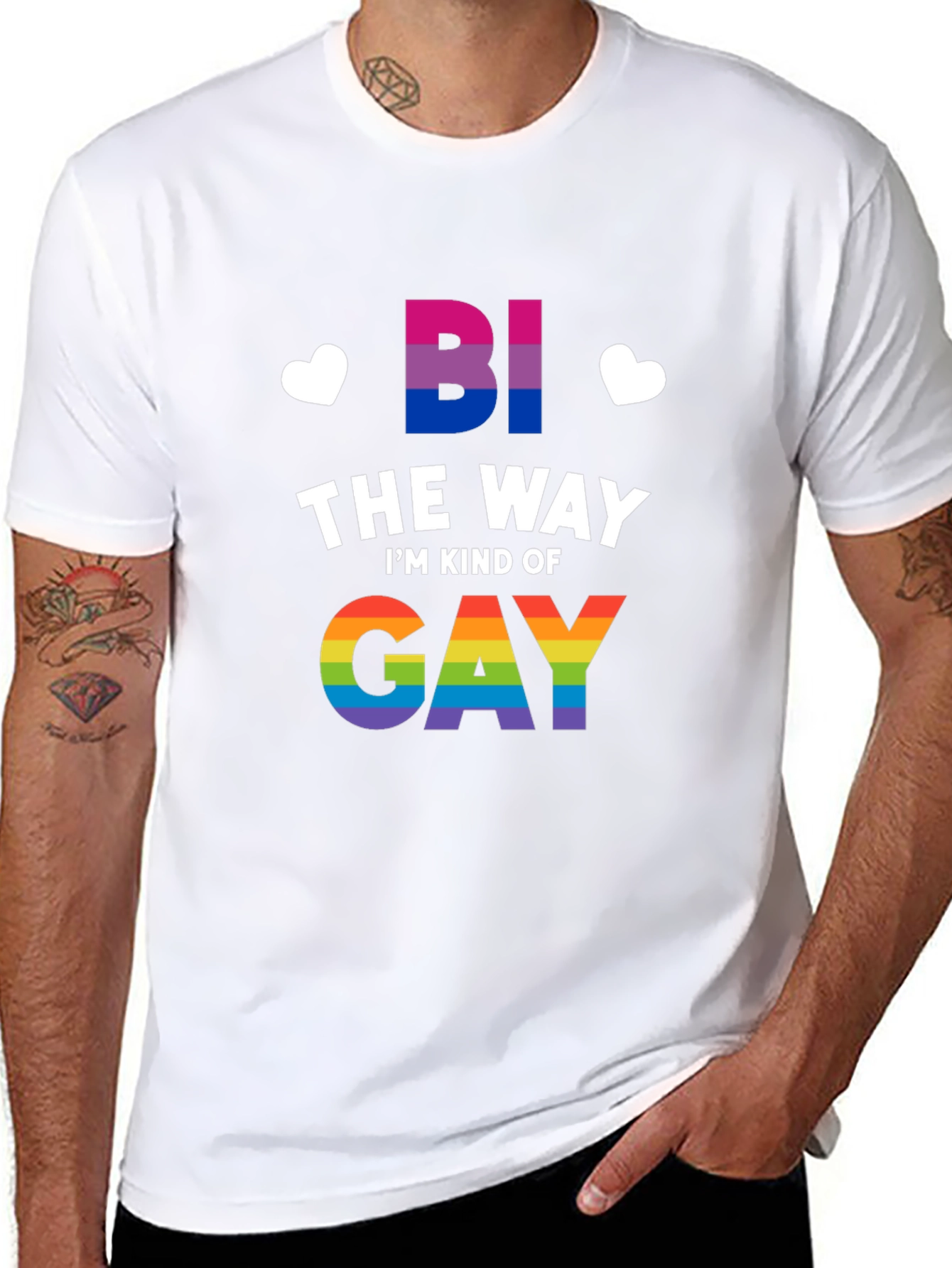 Bi The Way Im Kind Of Gay T-Shirt