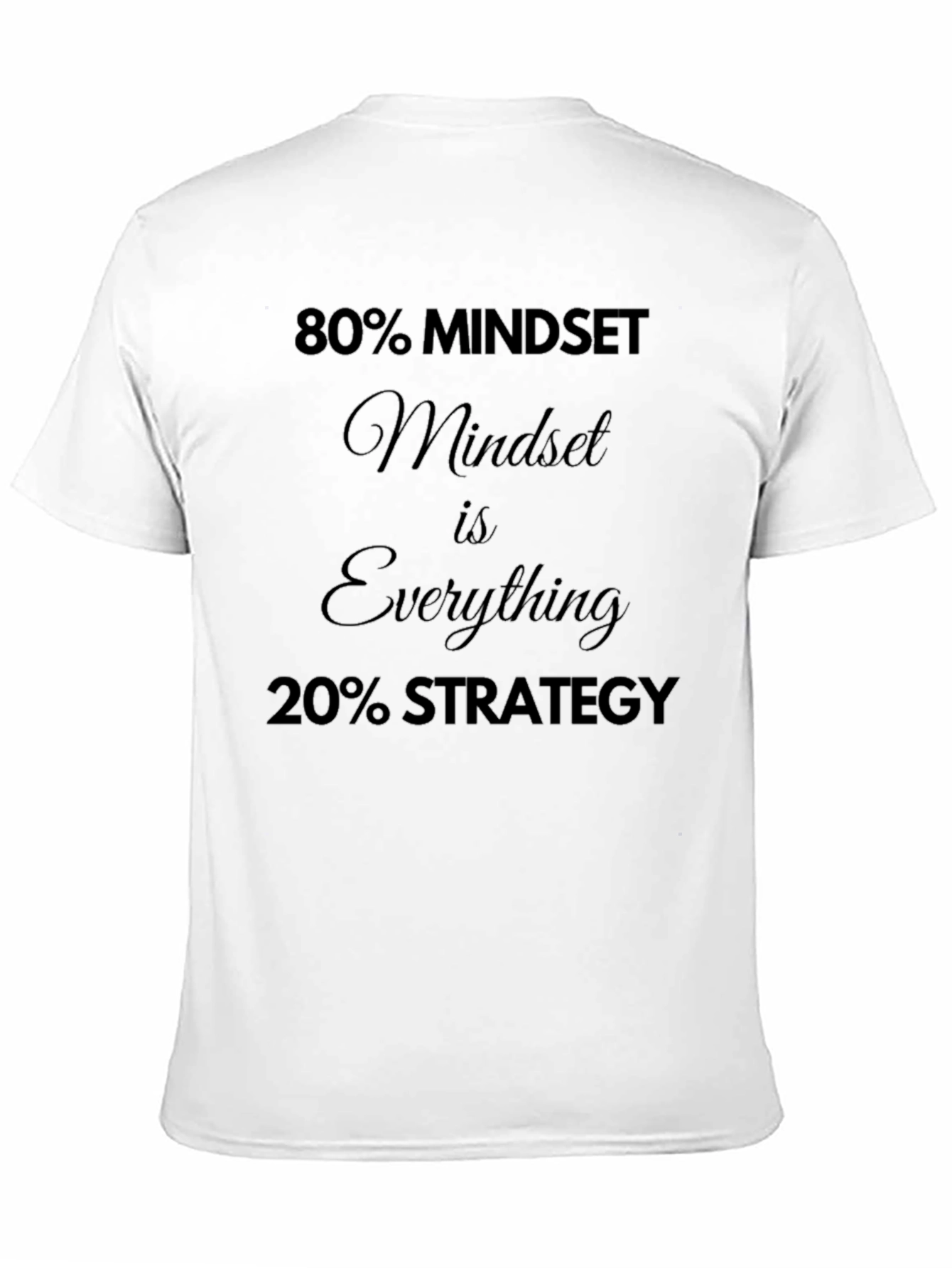 Mindset Strategy Graphic Tee - Black