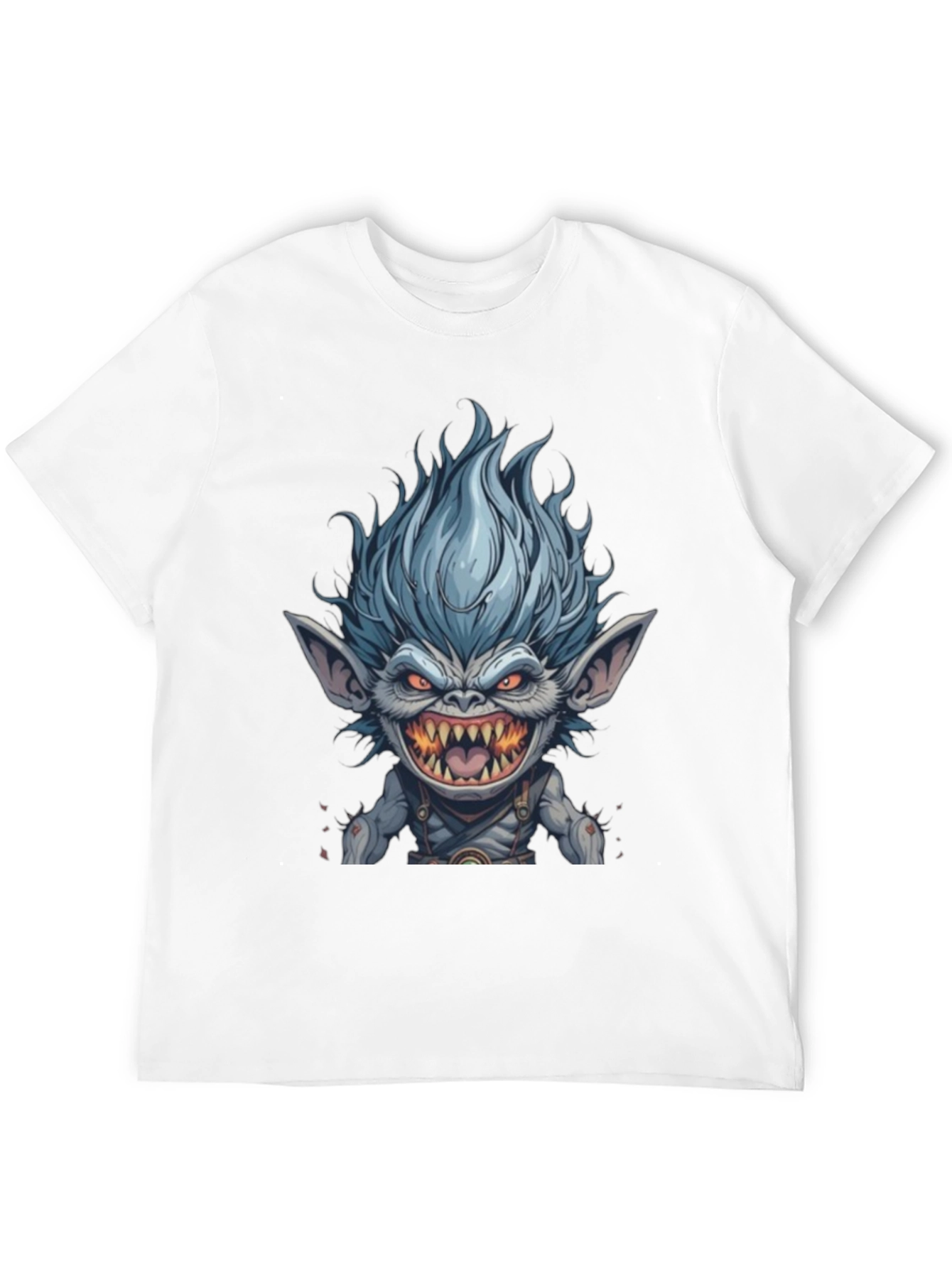 Monster Graphic Black T-Shirt