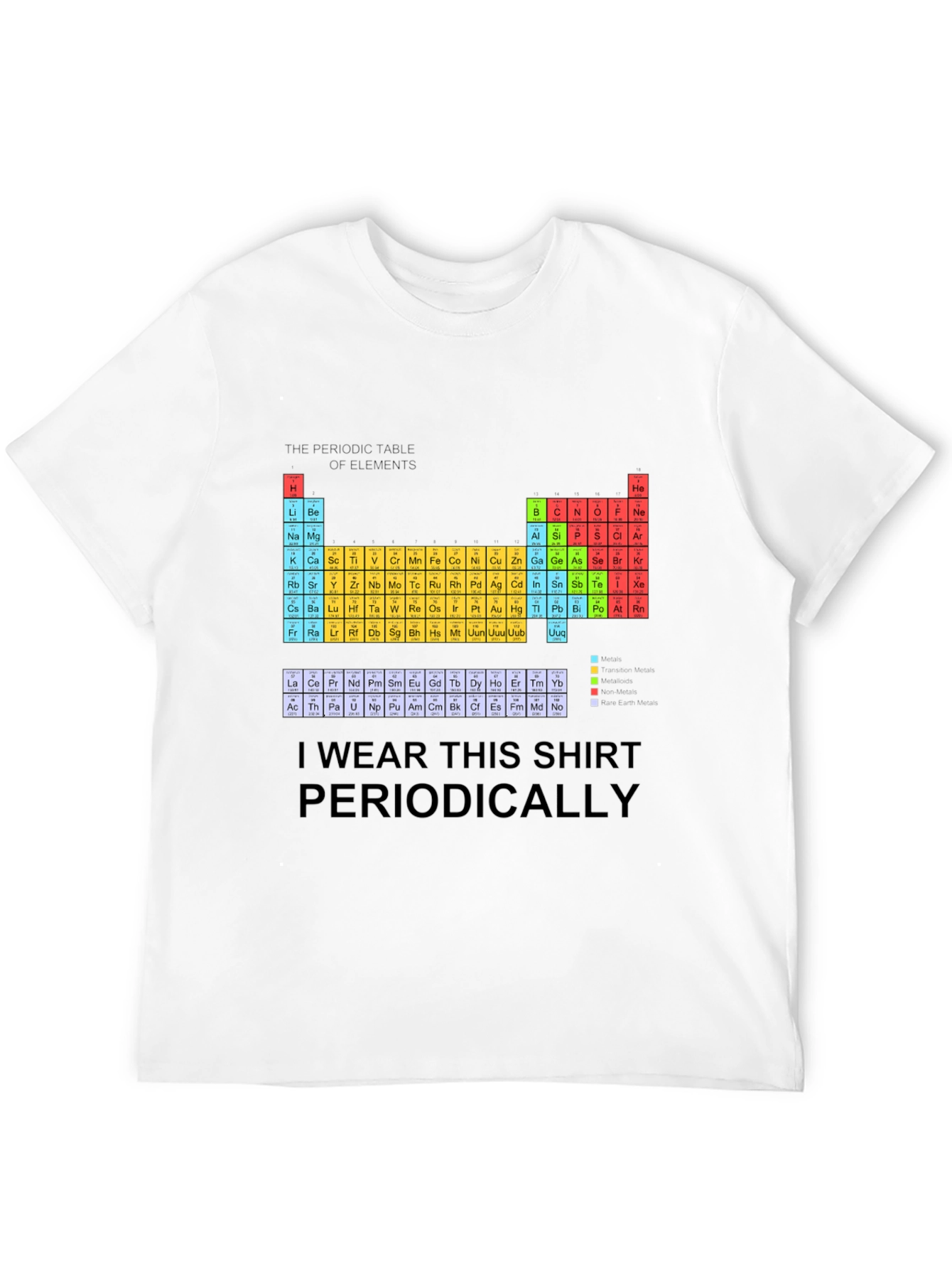 Periodic Table T-Shirt - I Wear This Shirt Periodically