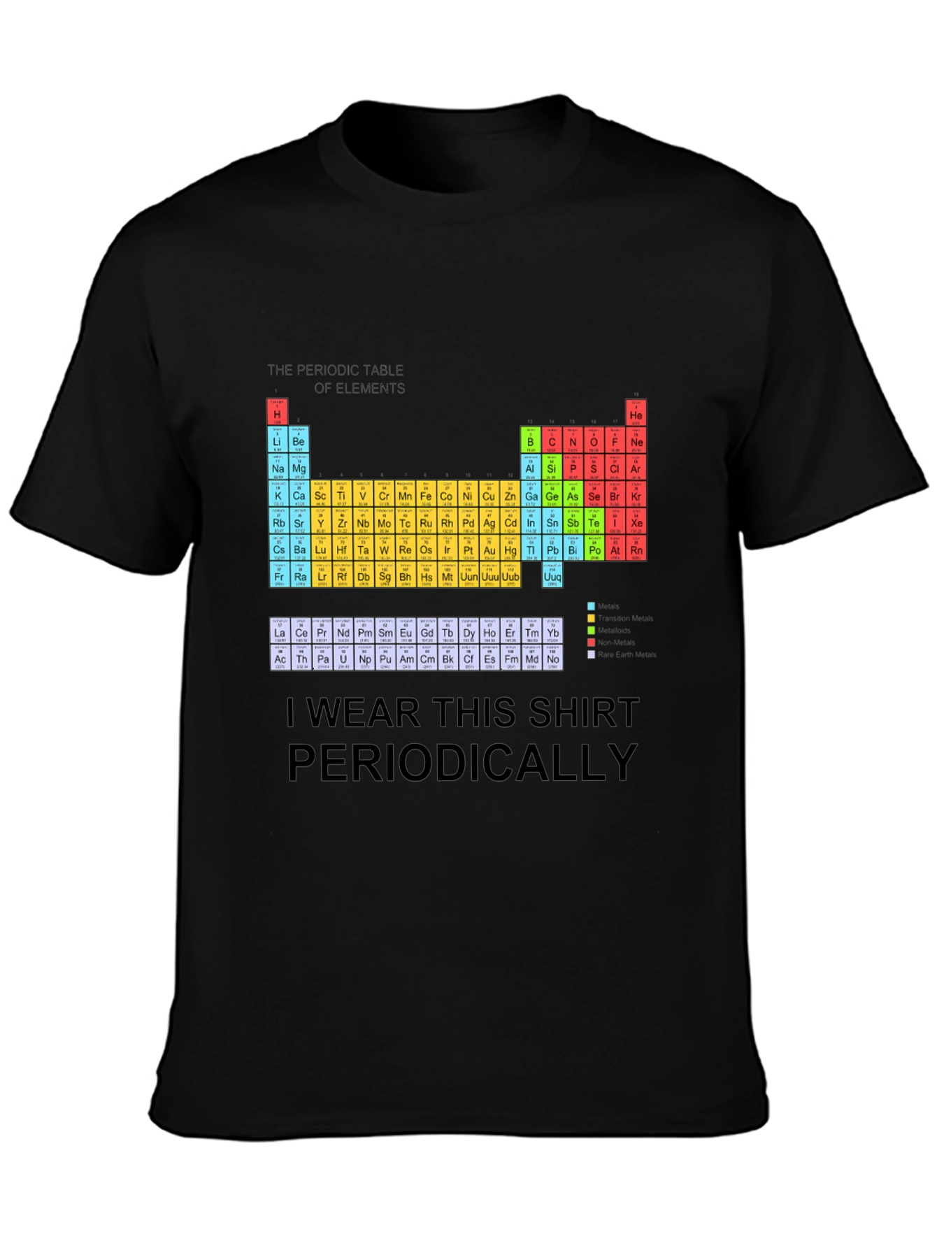 Periodic Table T-Shirt - I Wear This Shirt Periodically