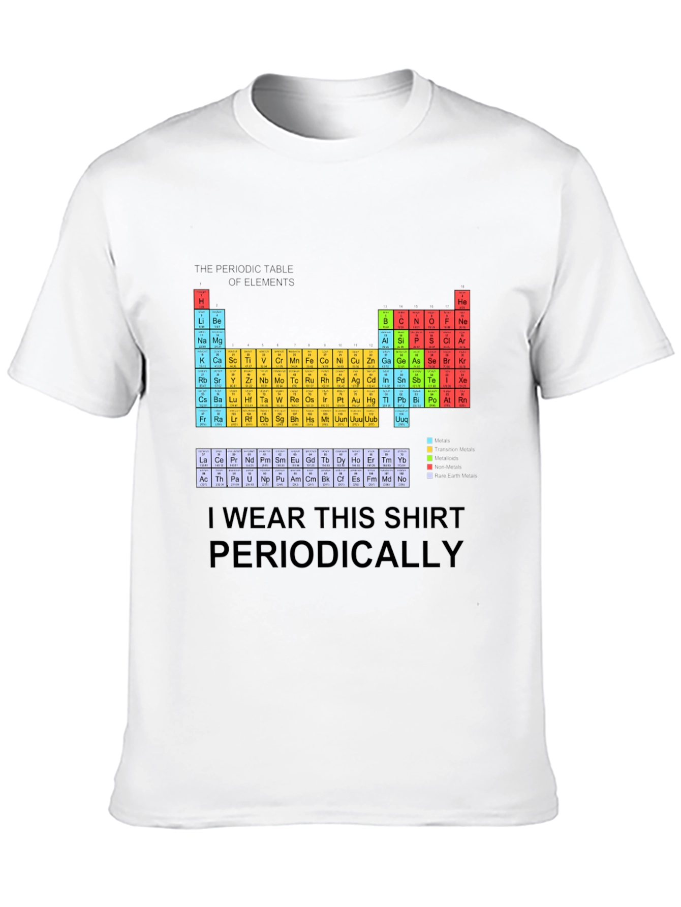 Periodic Table T-Shirt - I Wear This Shirt Periodically