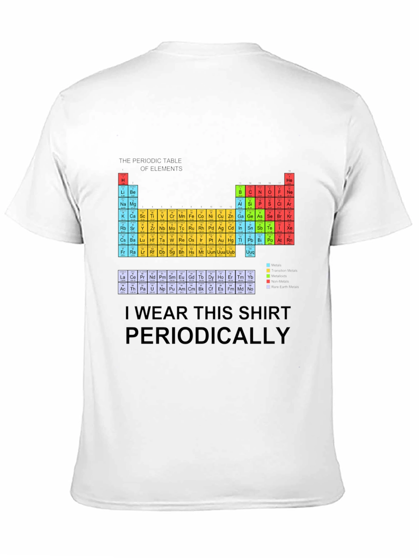 Periodic Table T-Shirt - I Wear This Shirt Periodically