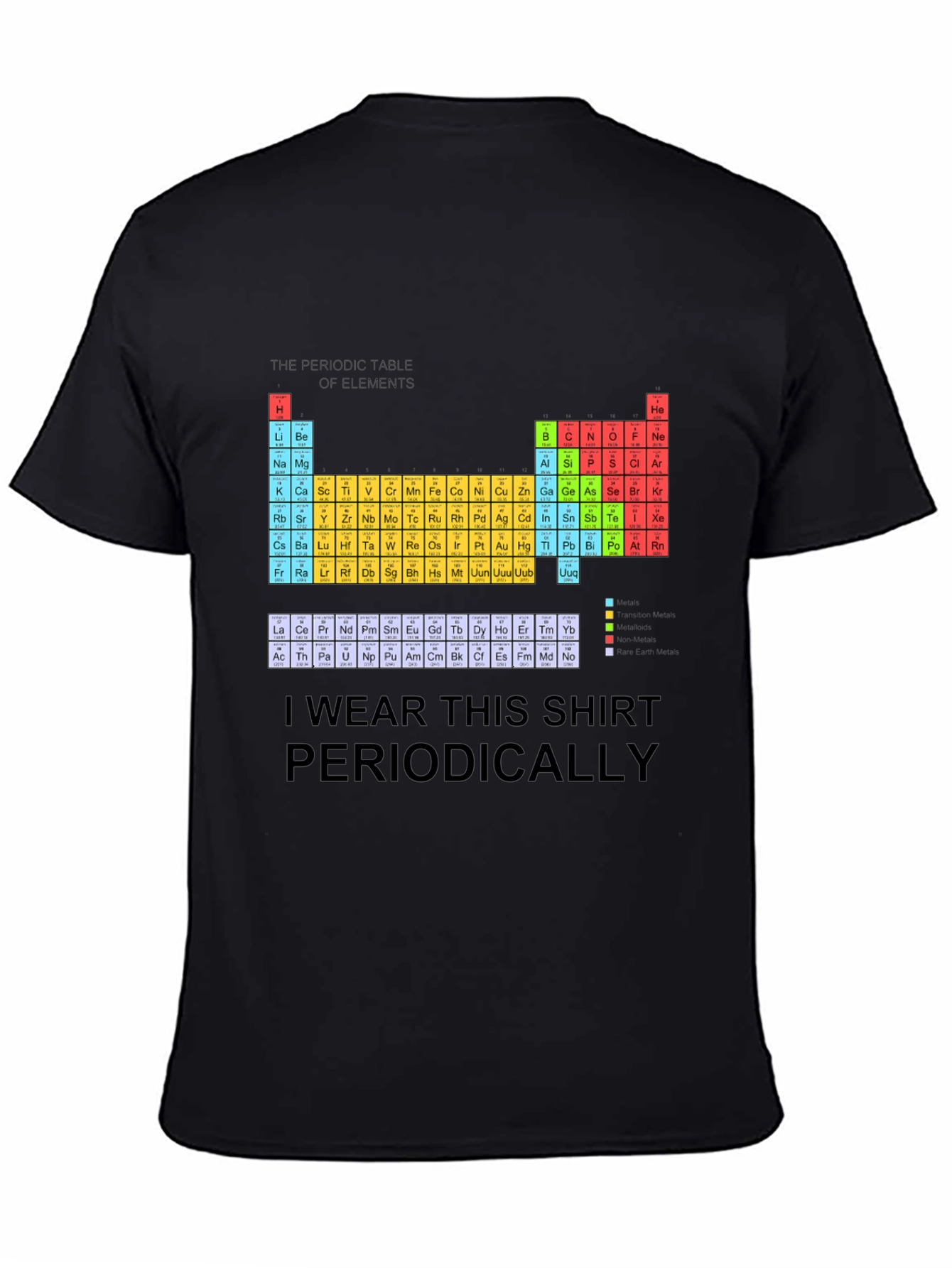 Periodic Table T-Shirt - I Wear This Shirt Periodically