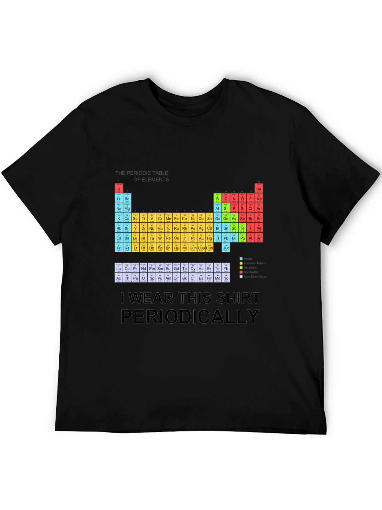 Periodic Table T-Shirt - I Wear This Shirt Periodically