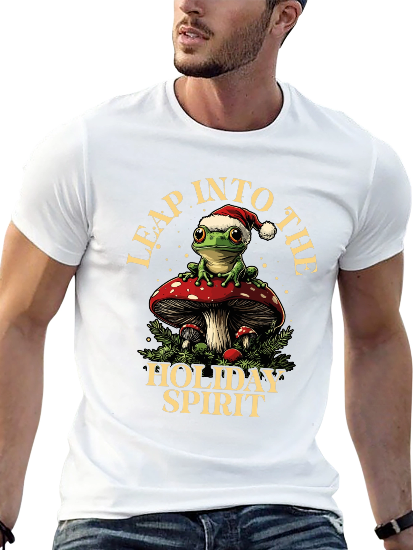 Holiday Frog Graphic Tee