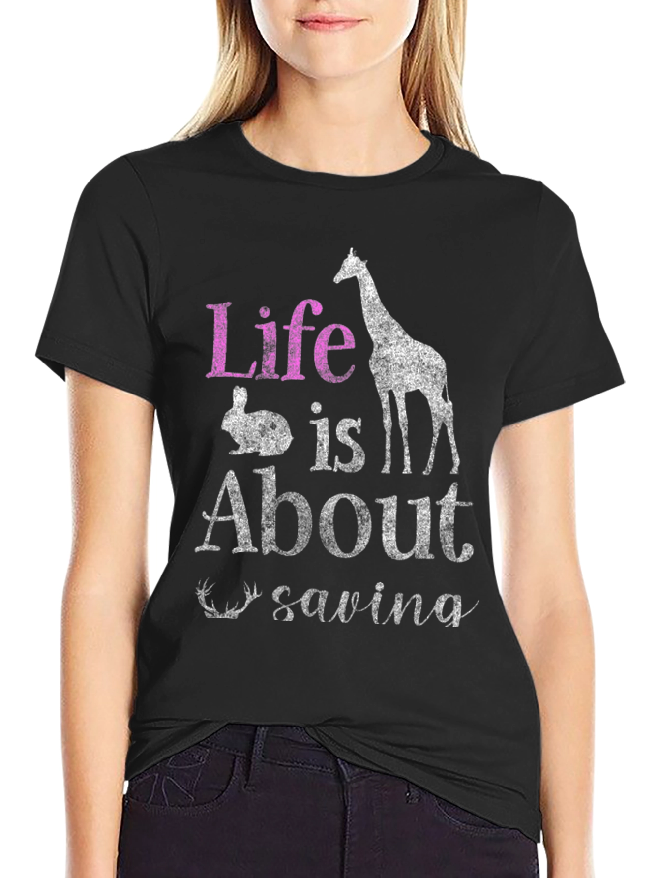 Life is About Saving Animals T-Shirt