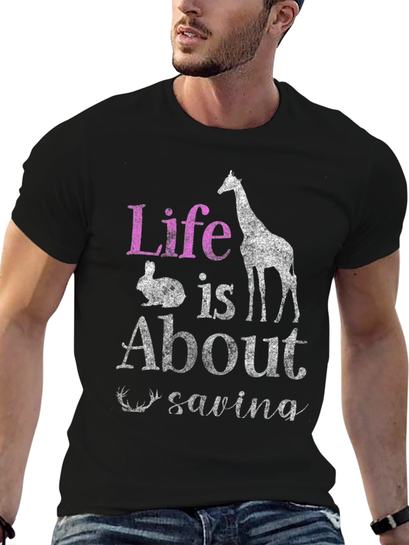 Life is About Saving Animals T-Shirt