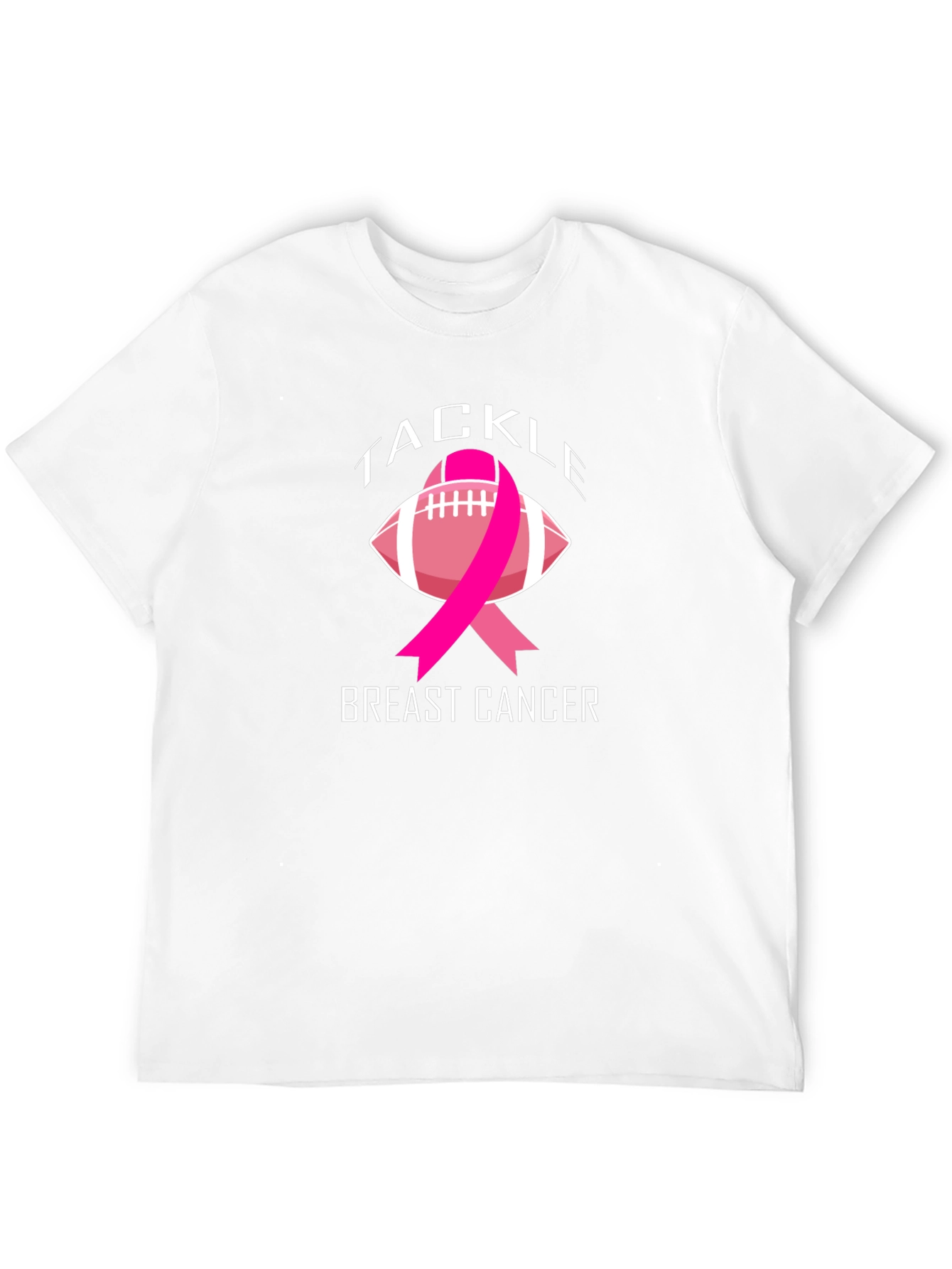 Tackle Breast Cancer Awareness T-Shirt