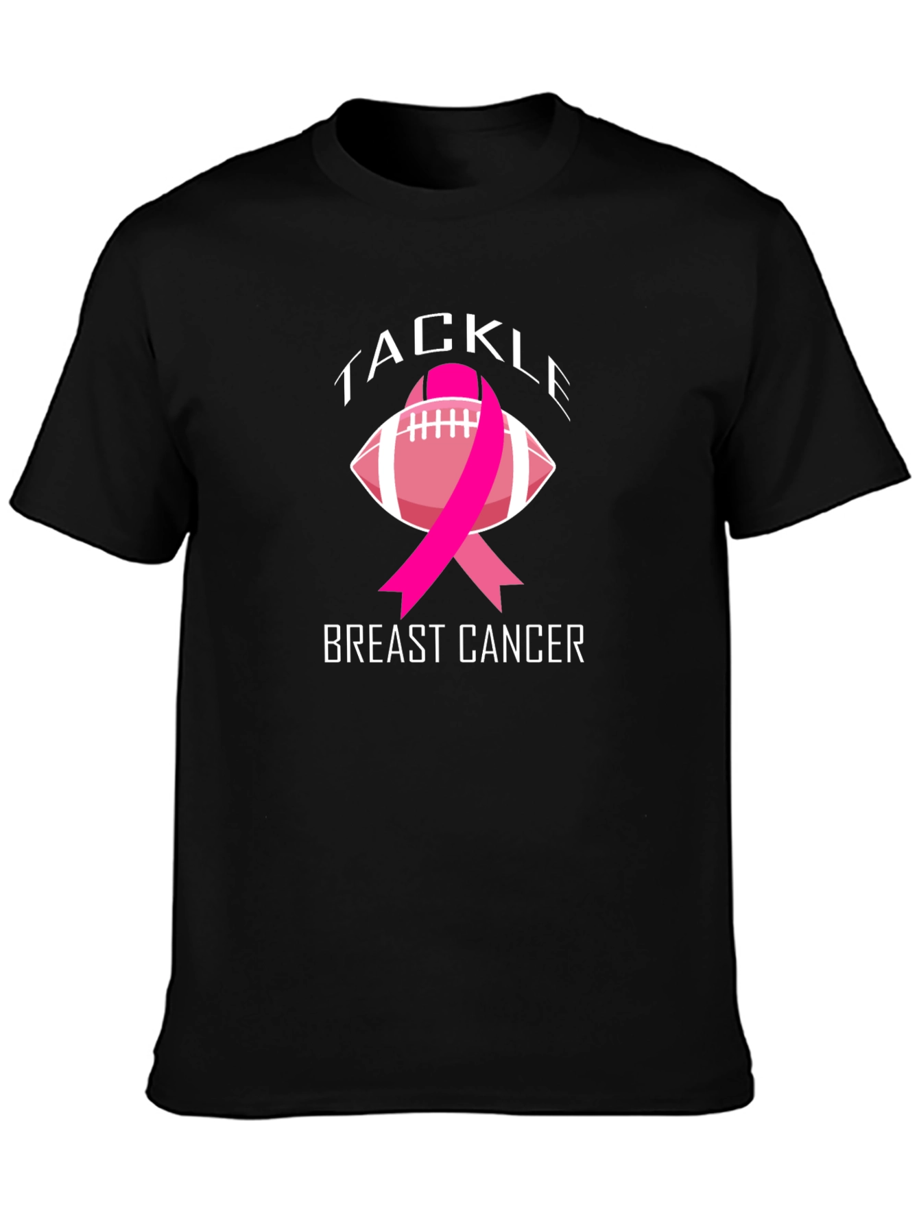 Tackle Breast Cancer Awareness T-Shirt