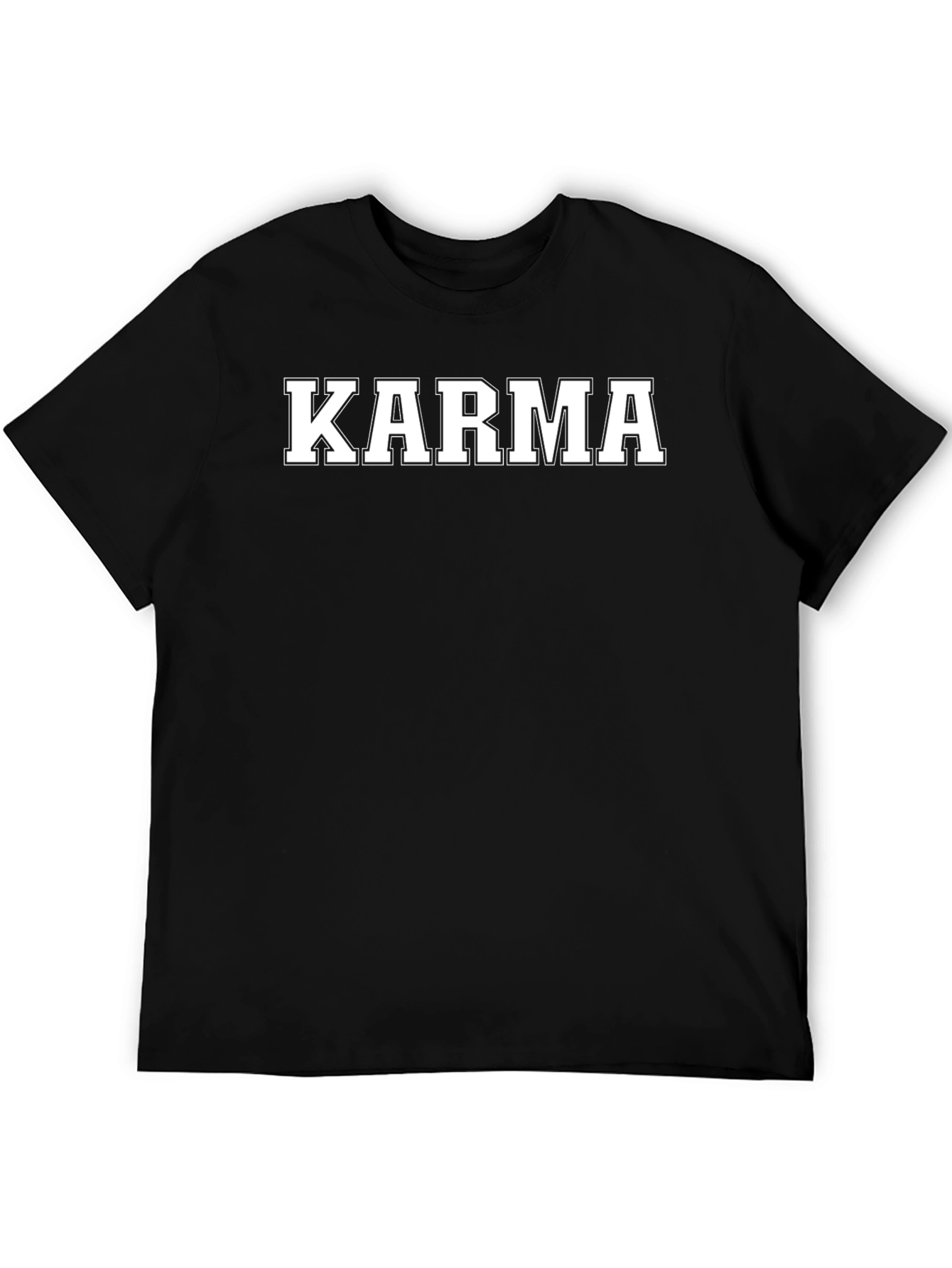 Karma T-Shirt - Classic Black Tee