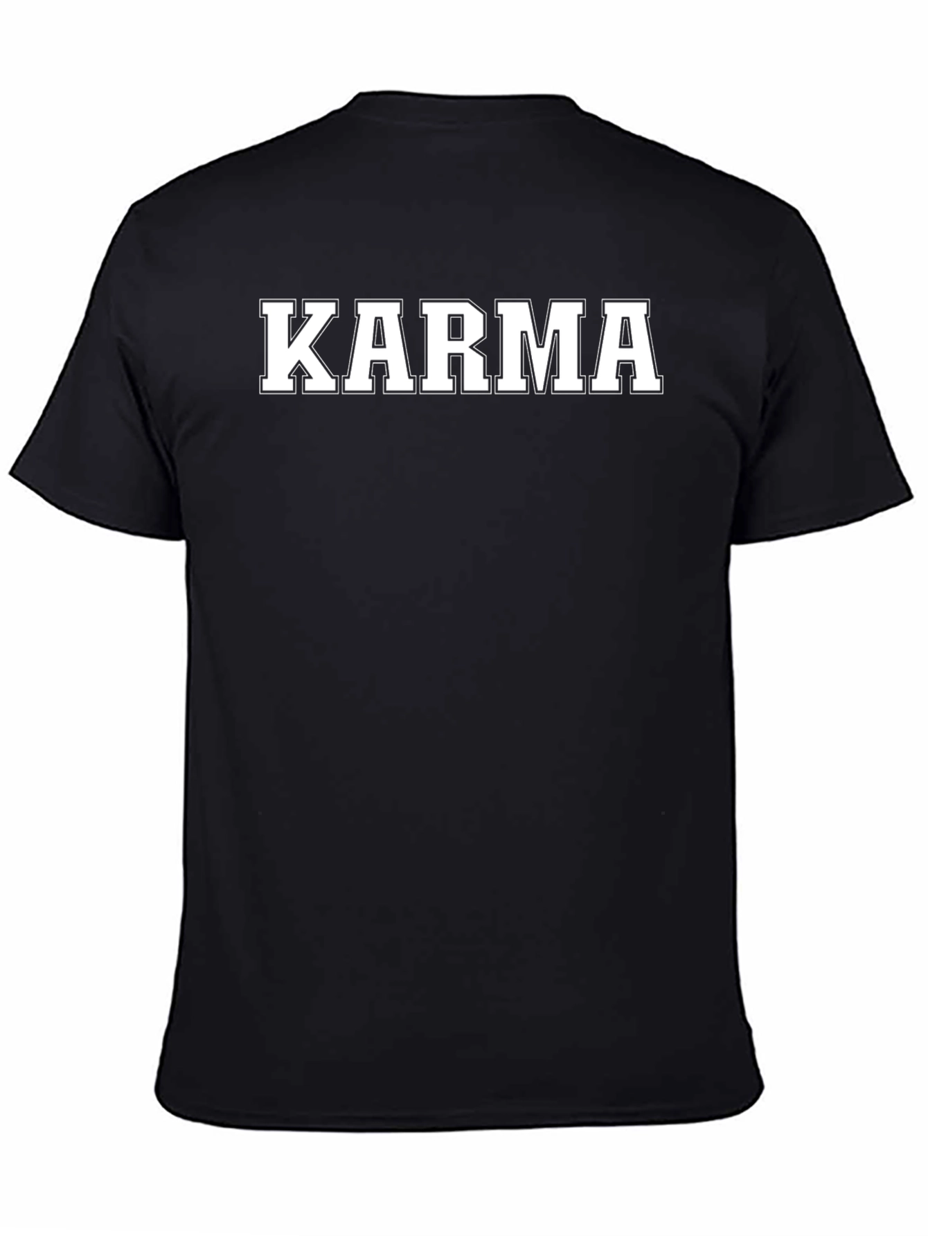 Karma T-Shirt - Classic Black Tee