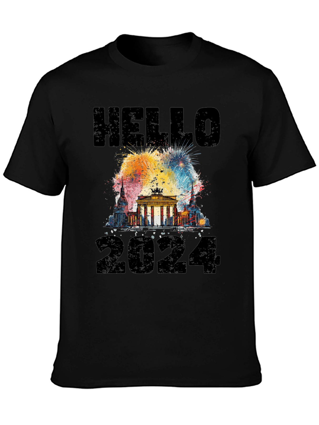 Hello 2024 Berlin New Year T-Shirt