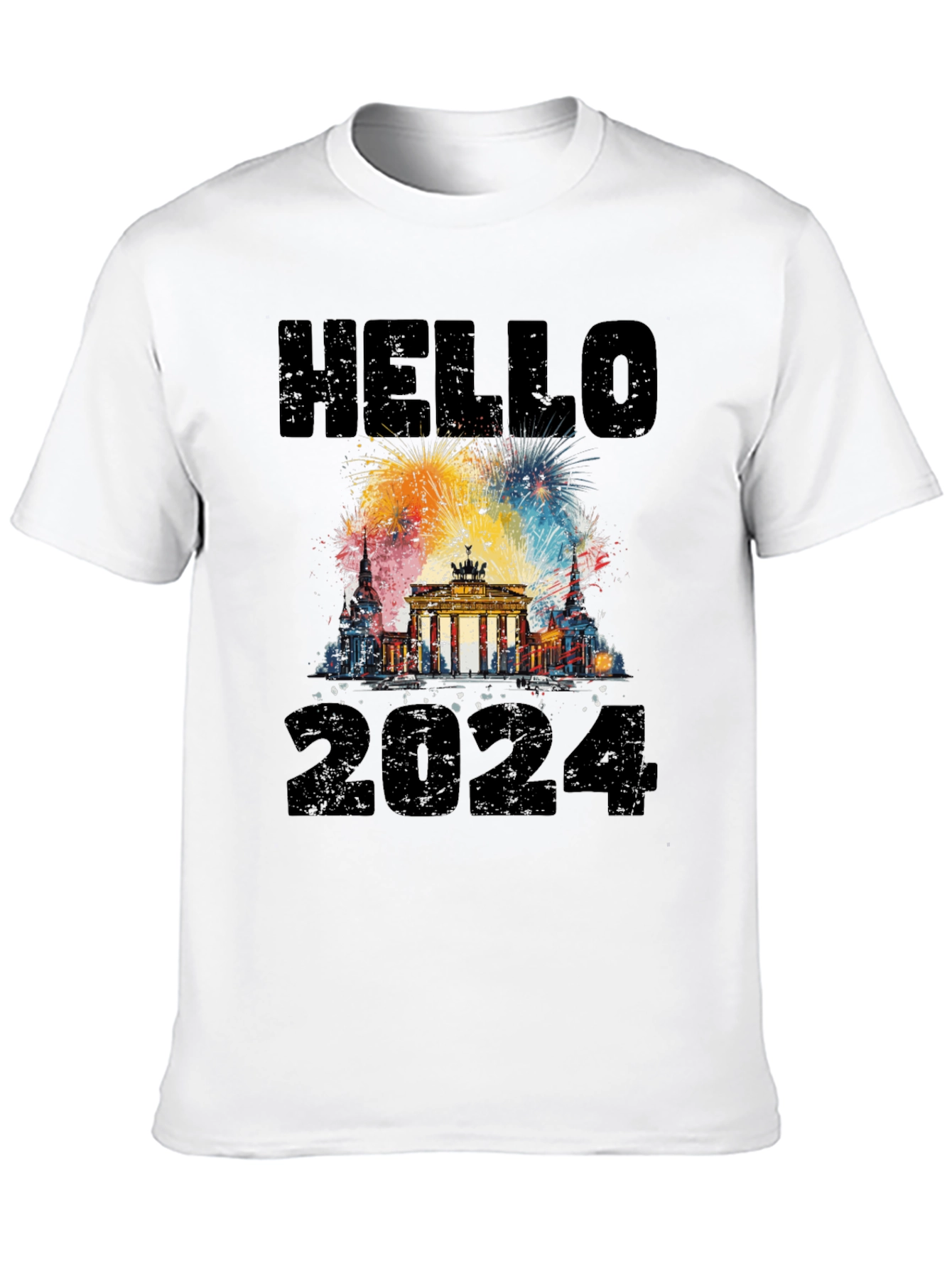 Hello 2024 Berlin New Year T-Shirt