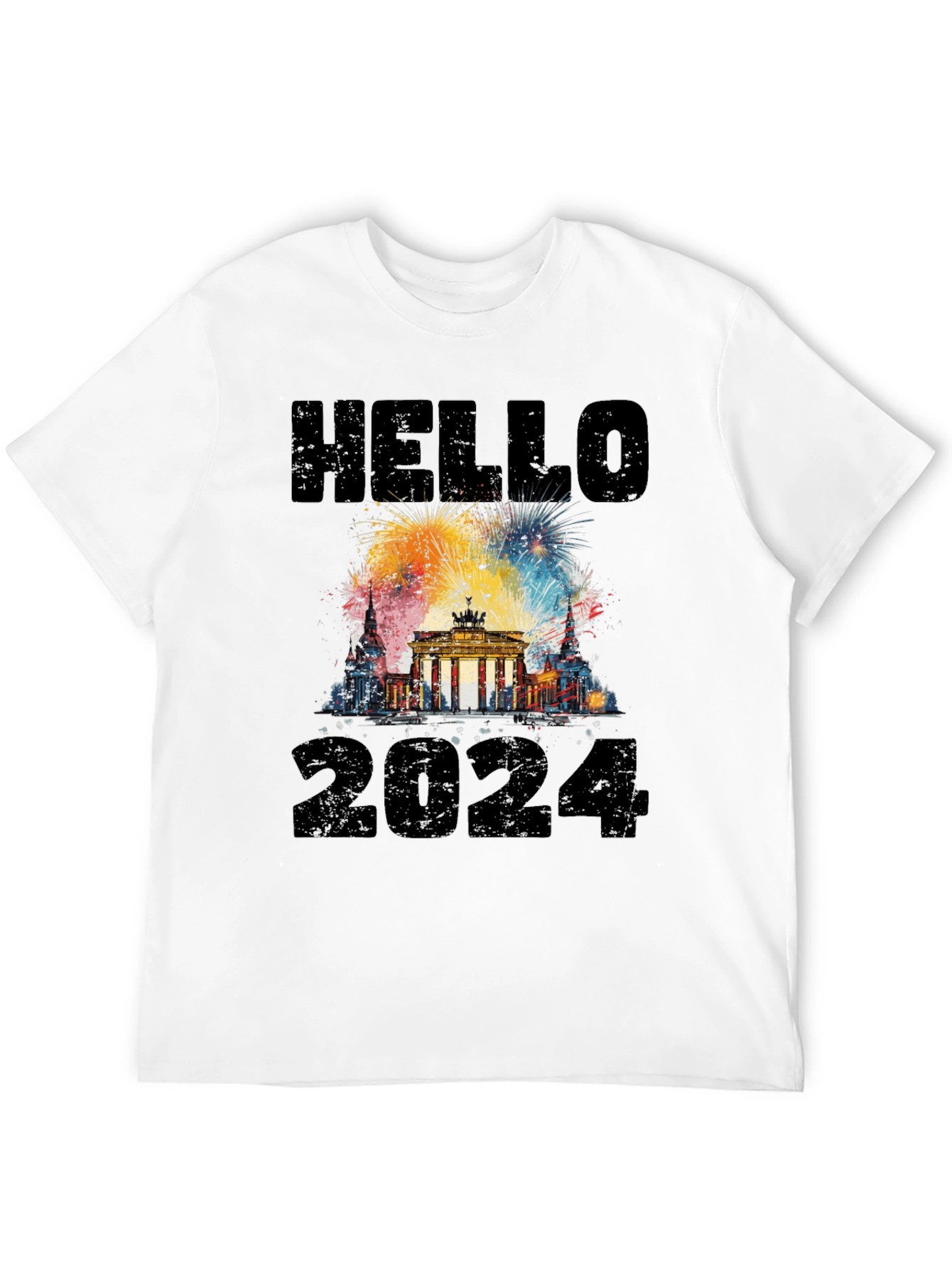 Hello 2024 Berlin New Year T-Shirt