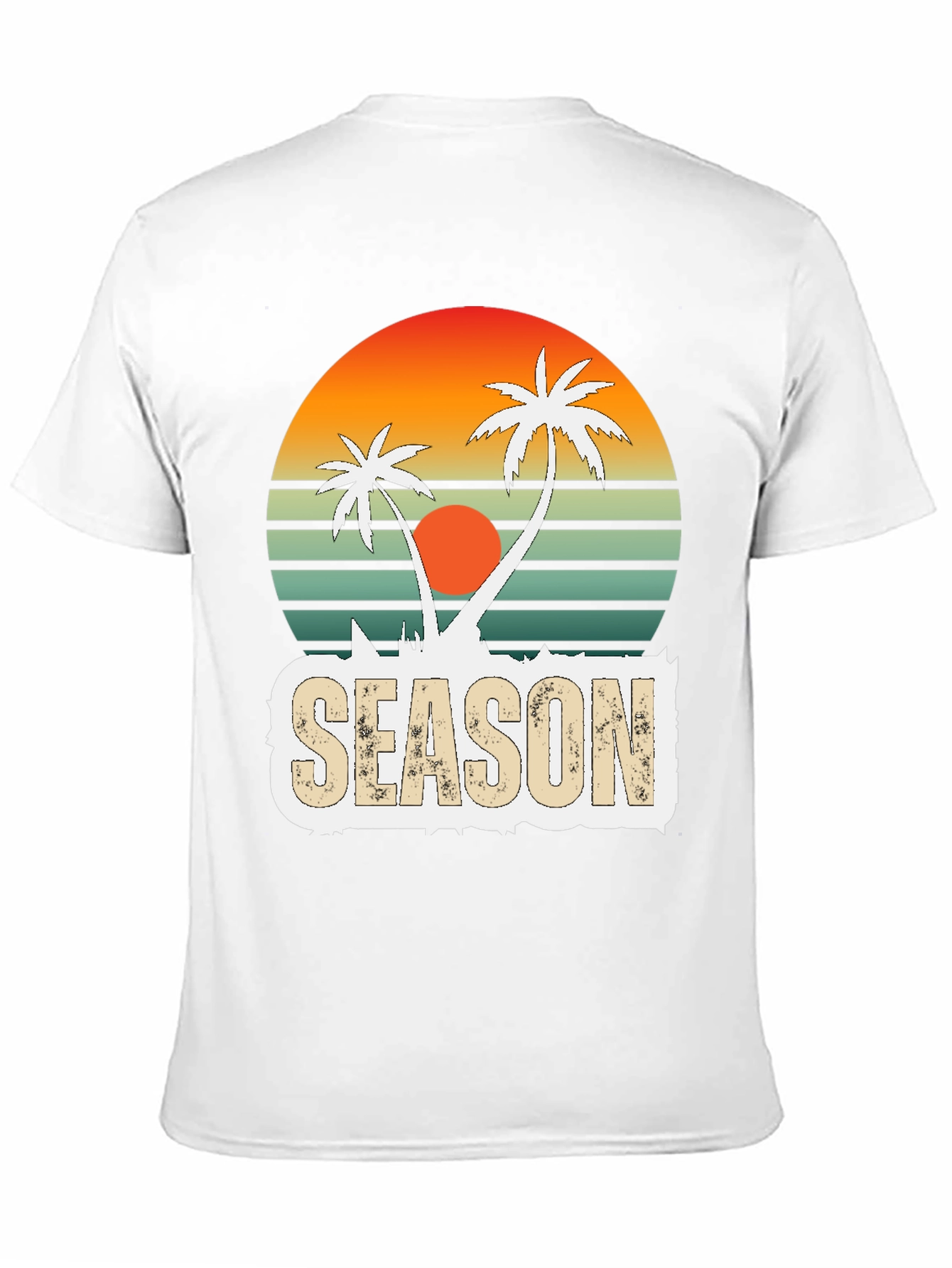 Retro Palm Tree Season T-Shirt