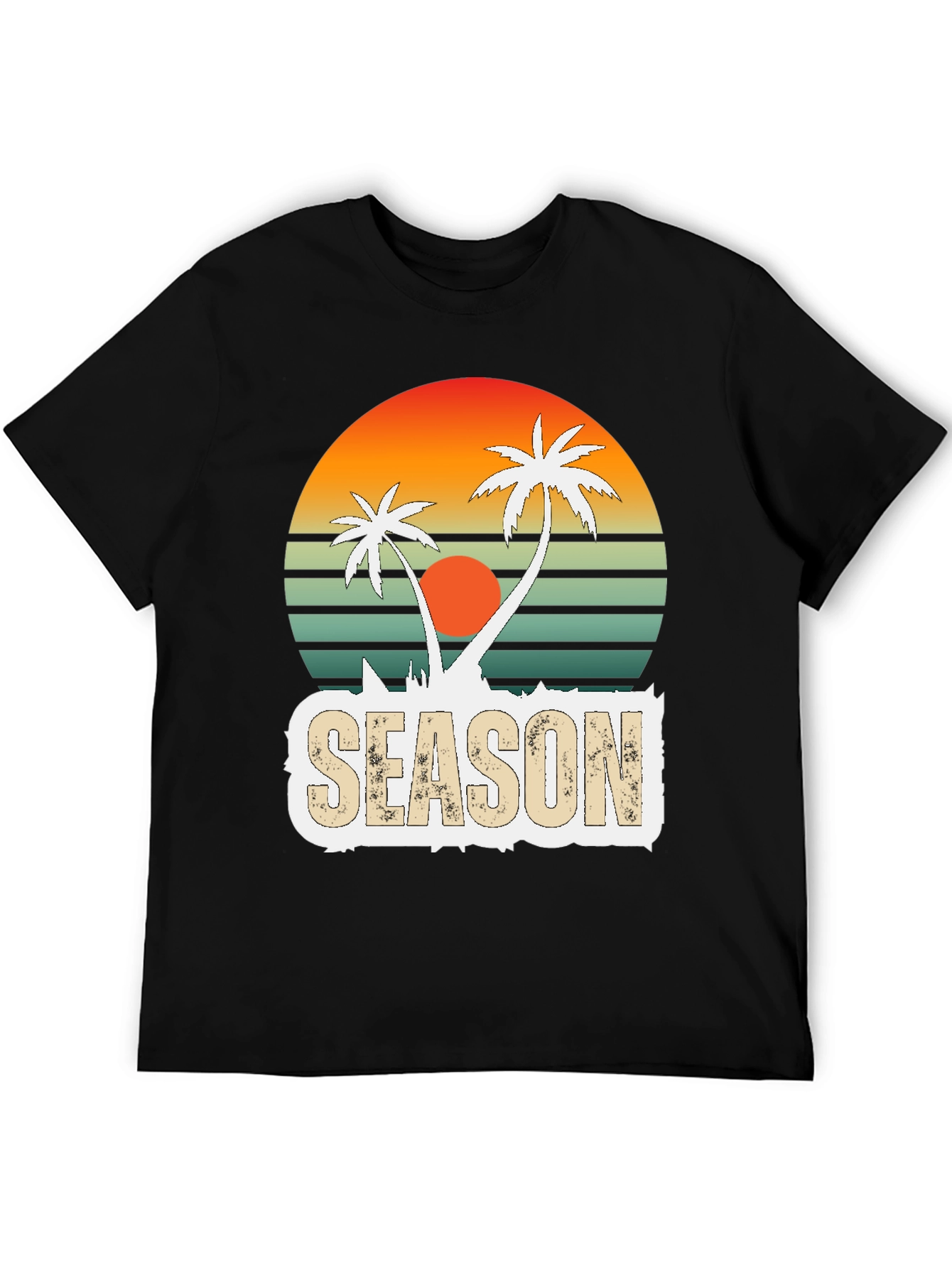 Retro Palm Tree Season T-Shirt