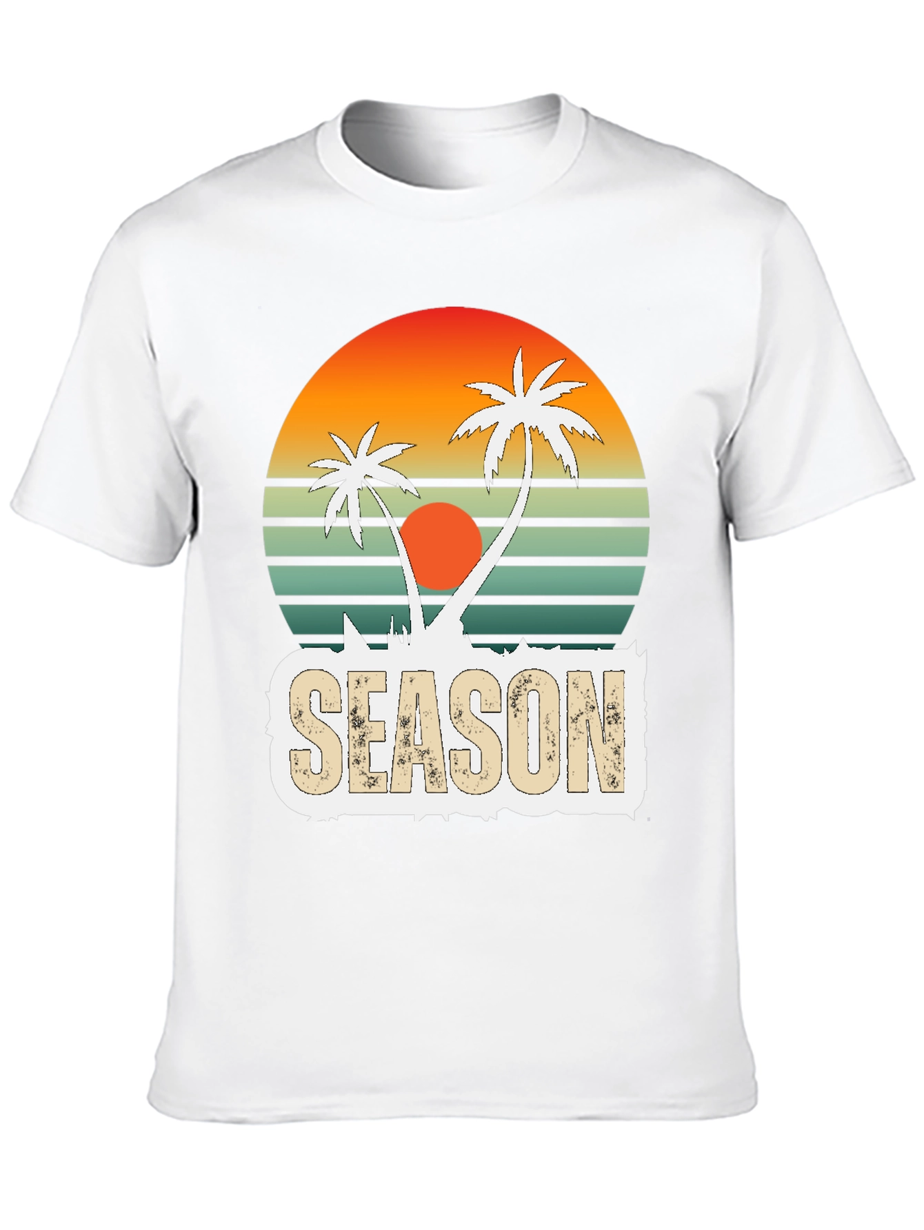 Retro Palm Tree Season T-Shirt