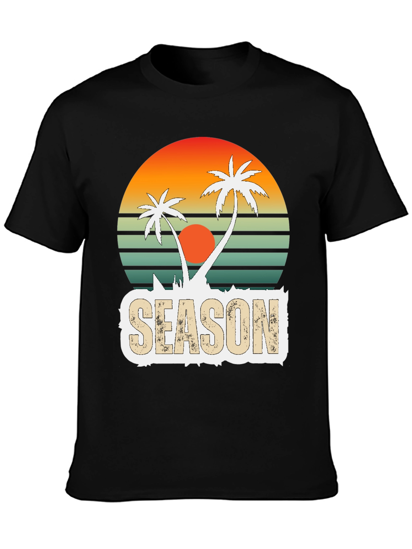 Retro Palm Tree Season T-Shirt