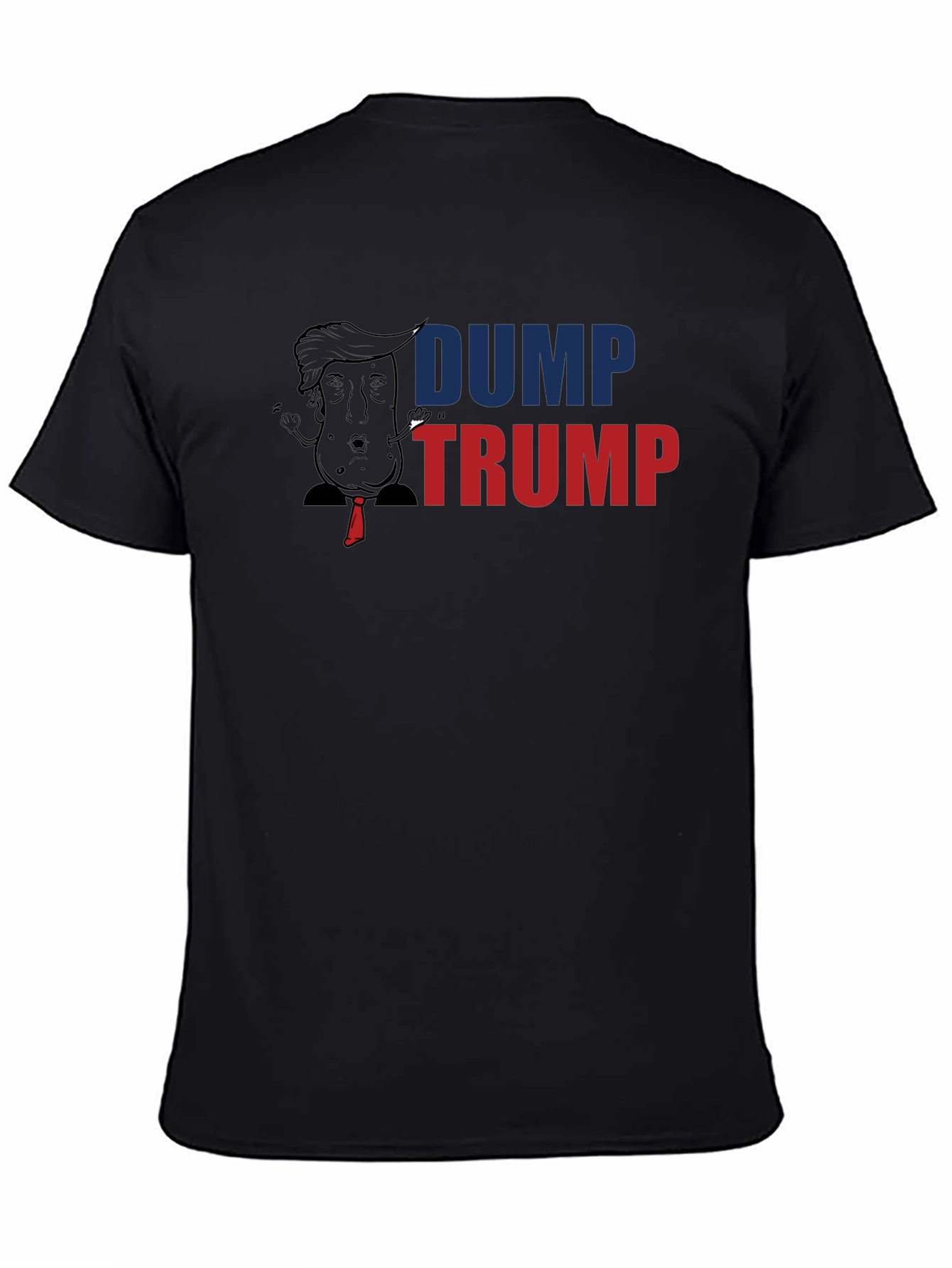 Dump Trump Graphic Print T-Shirt - Anti-Political Tee