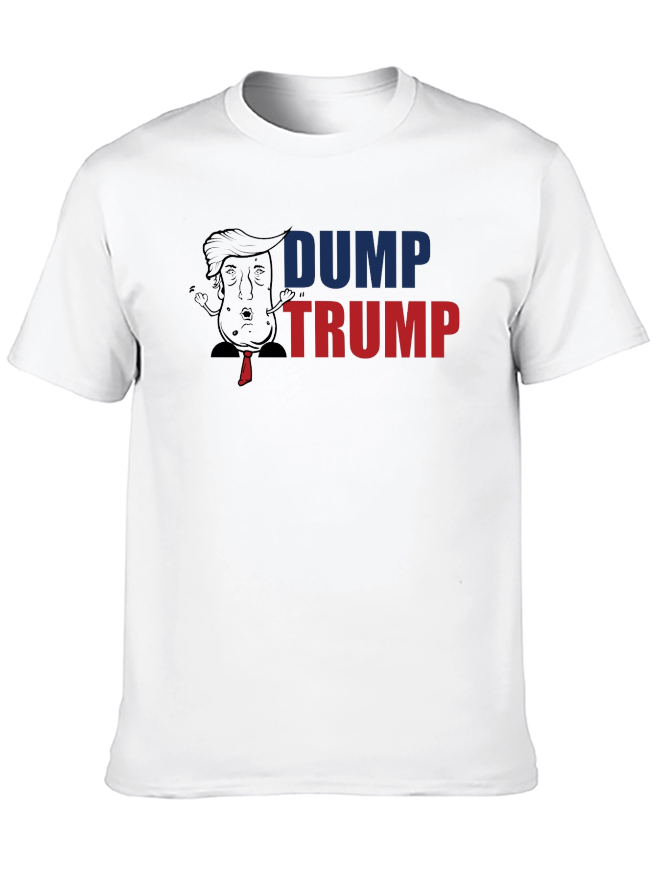 Dump Trump Graphic Print T-Shirt - Anti-Political Tee