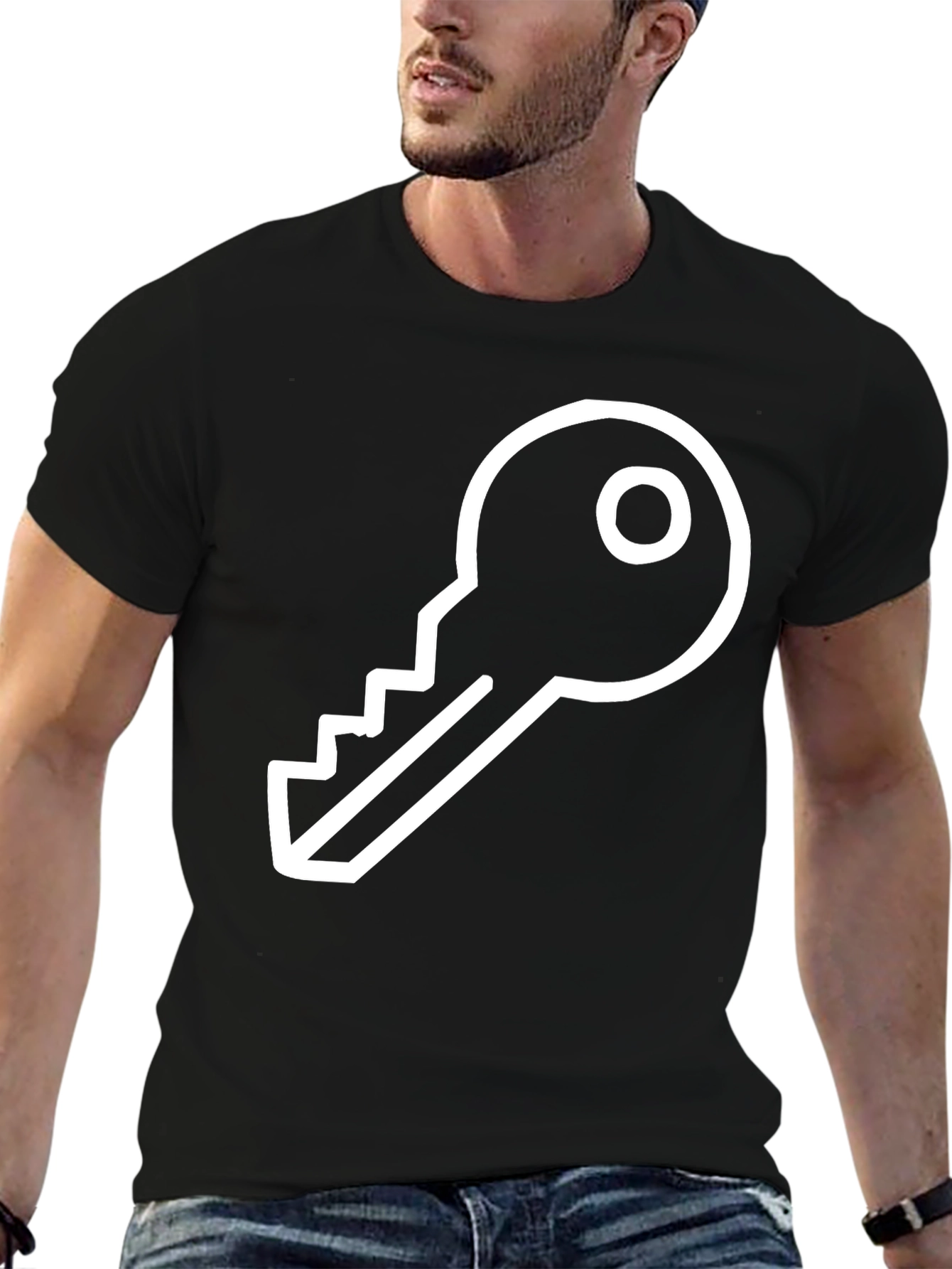 Key Graphic T-Shirt - Unlock Your Style