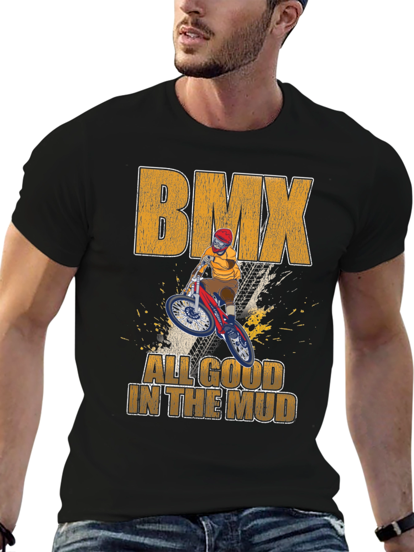 BMX All Good In The Mud Graphic T-Shirt